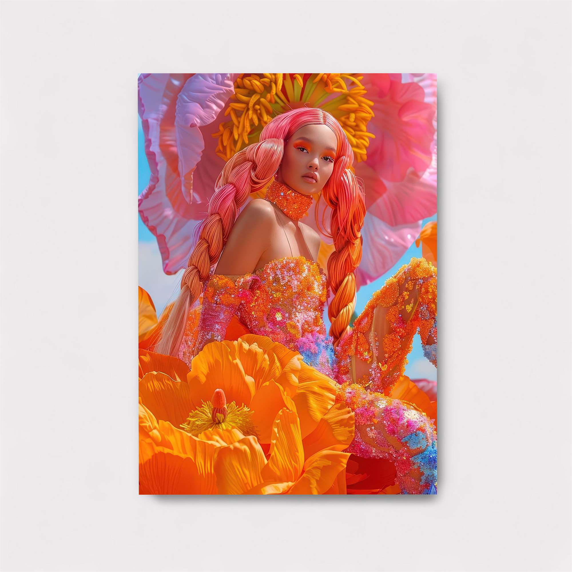 Poppy Bliss Safe Wall Magnetic / M