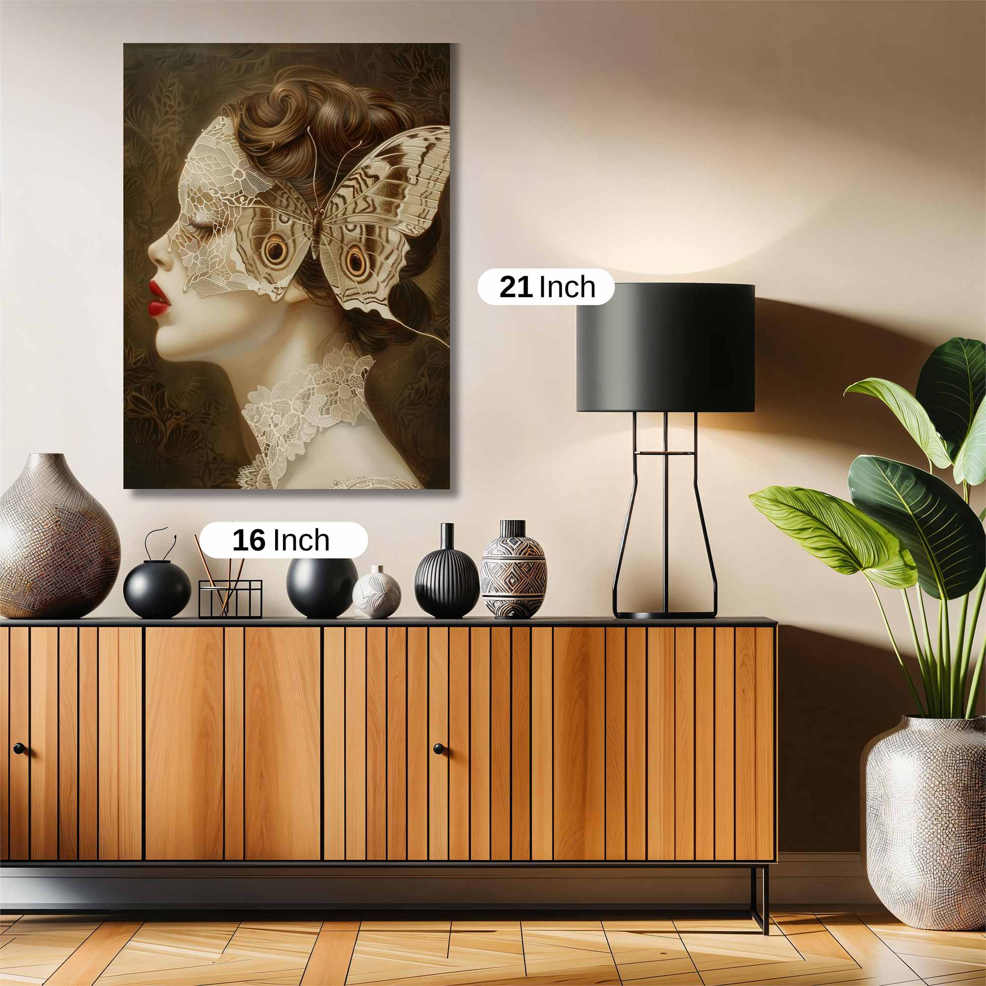 Butterfly Elegance Safe Wall Magnetic / M