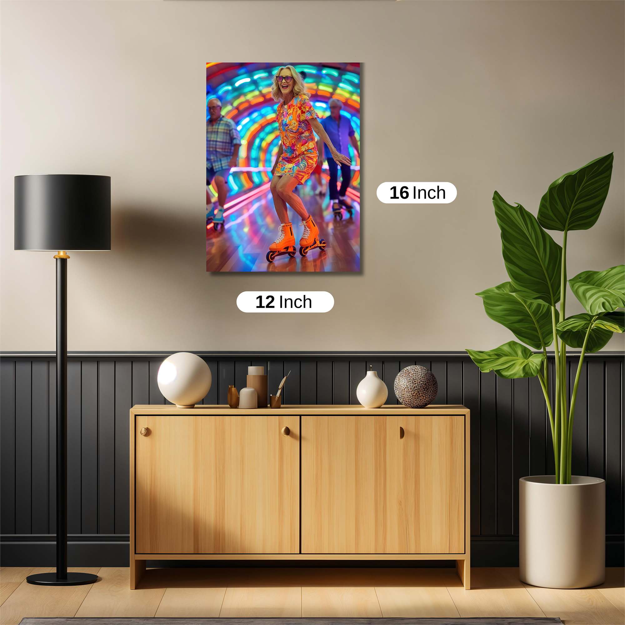 Joyful Rollers Safe Wall Magnetic / M