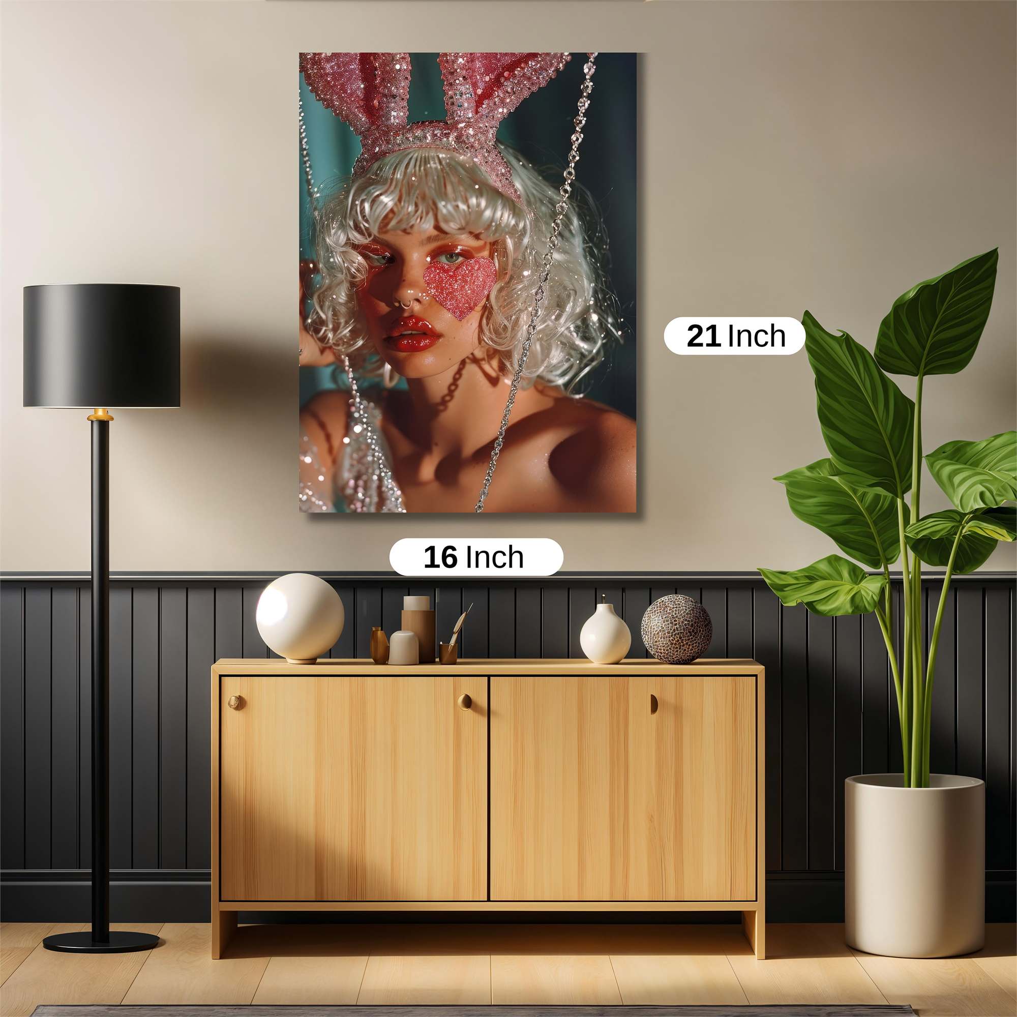 Bunny Enigma Safe Wall Magnetic / M