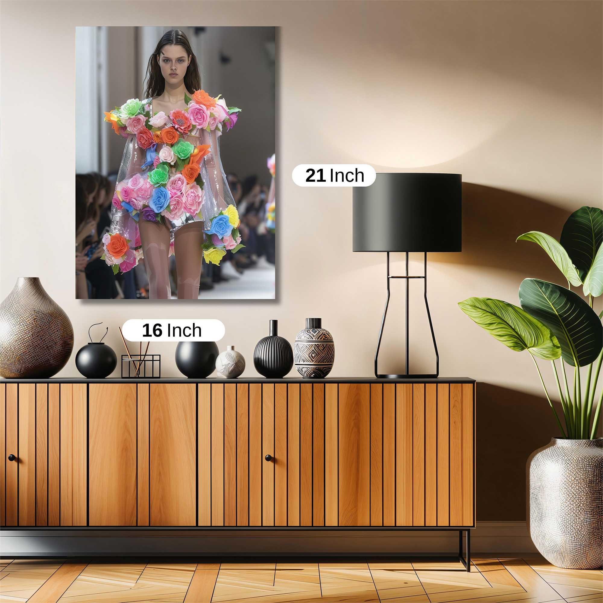 Floral Extravaganza Safe Wall Magnetic / M