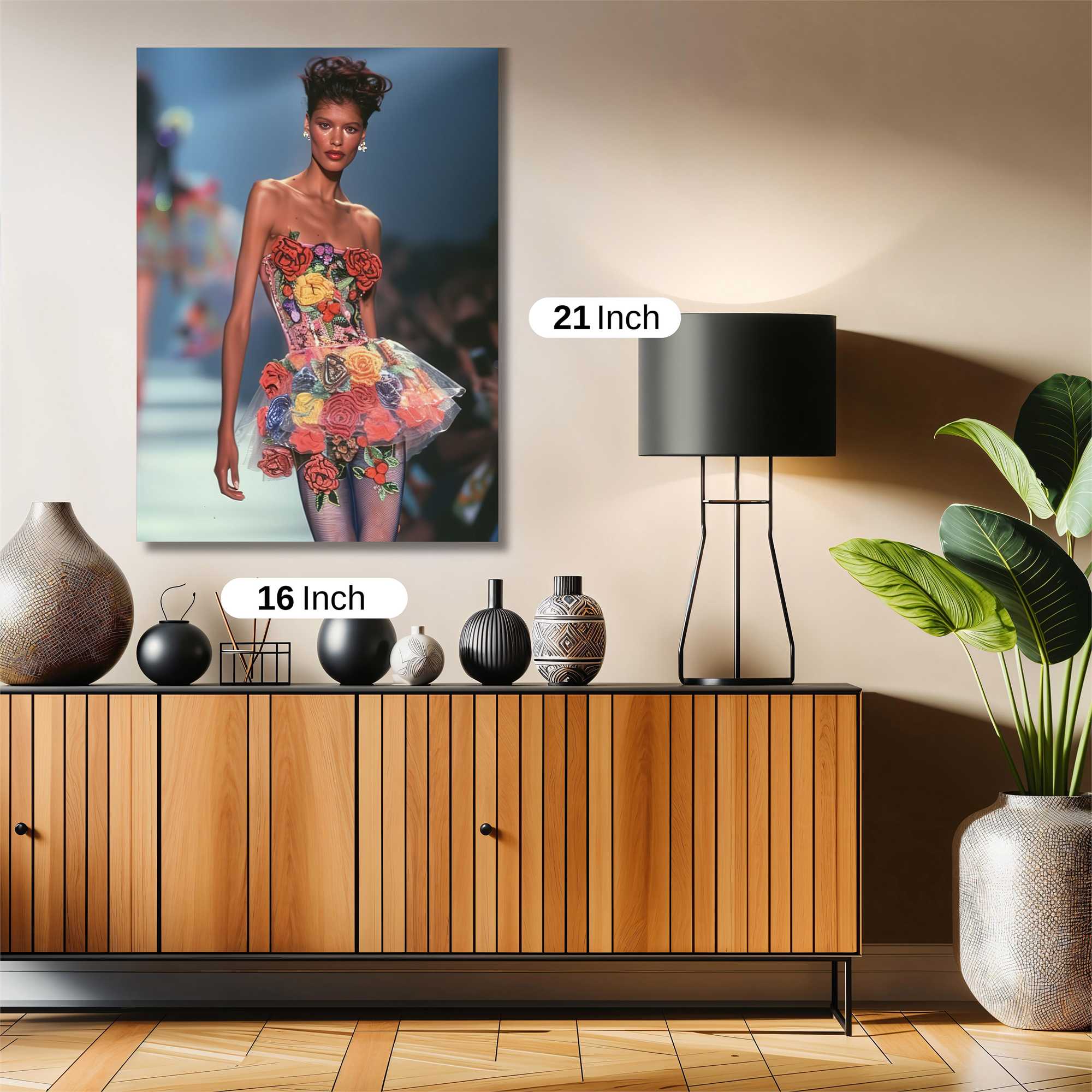 Floral Extravaganza Safe Wall Magnetic / M