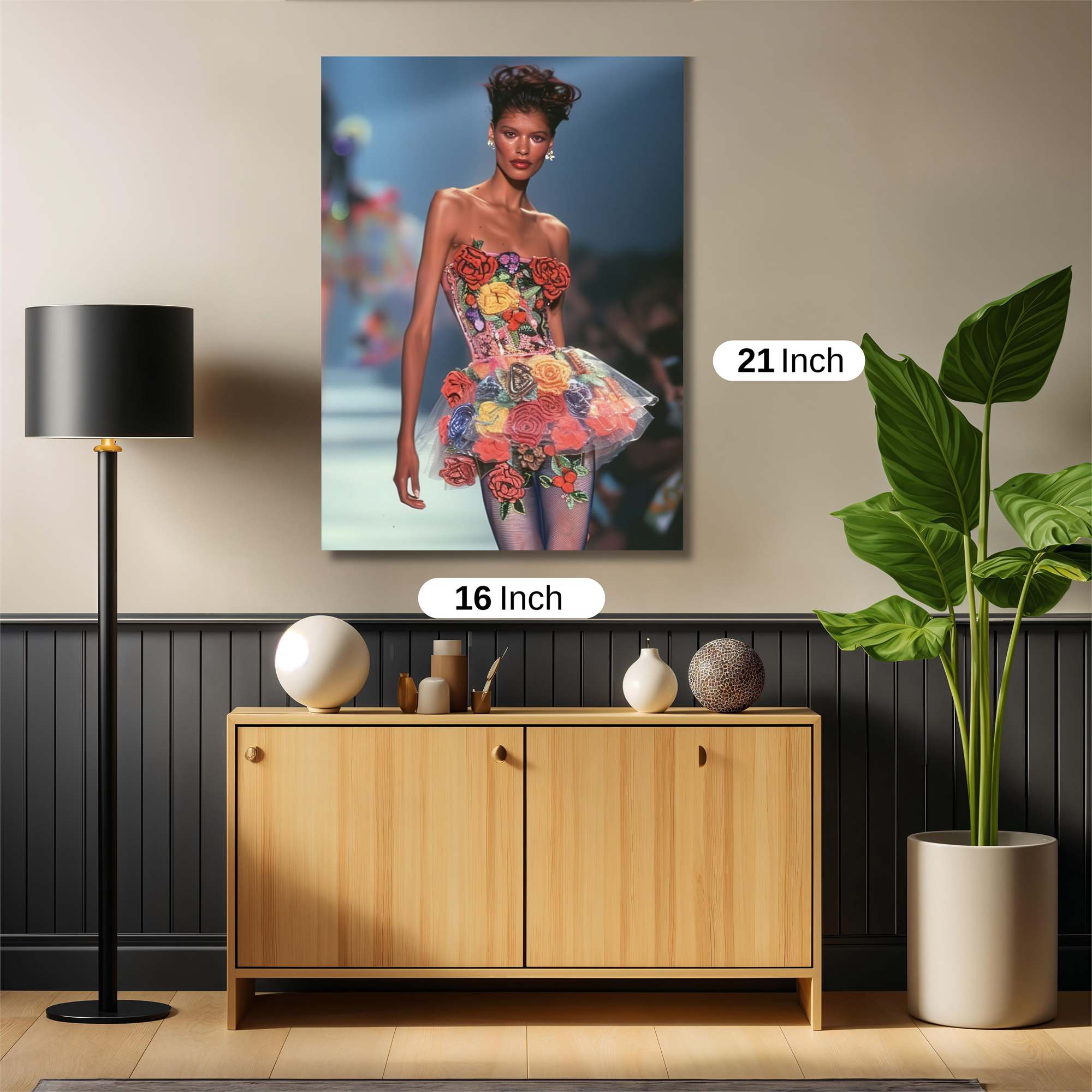 Floral Extravaganza Safe Wall Magnetic / M