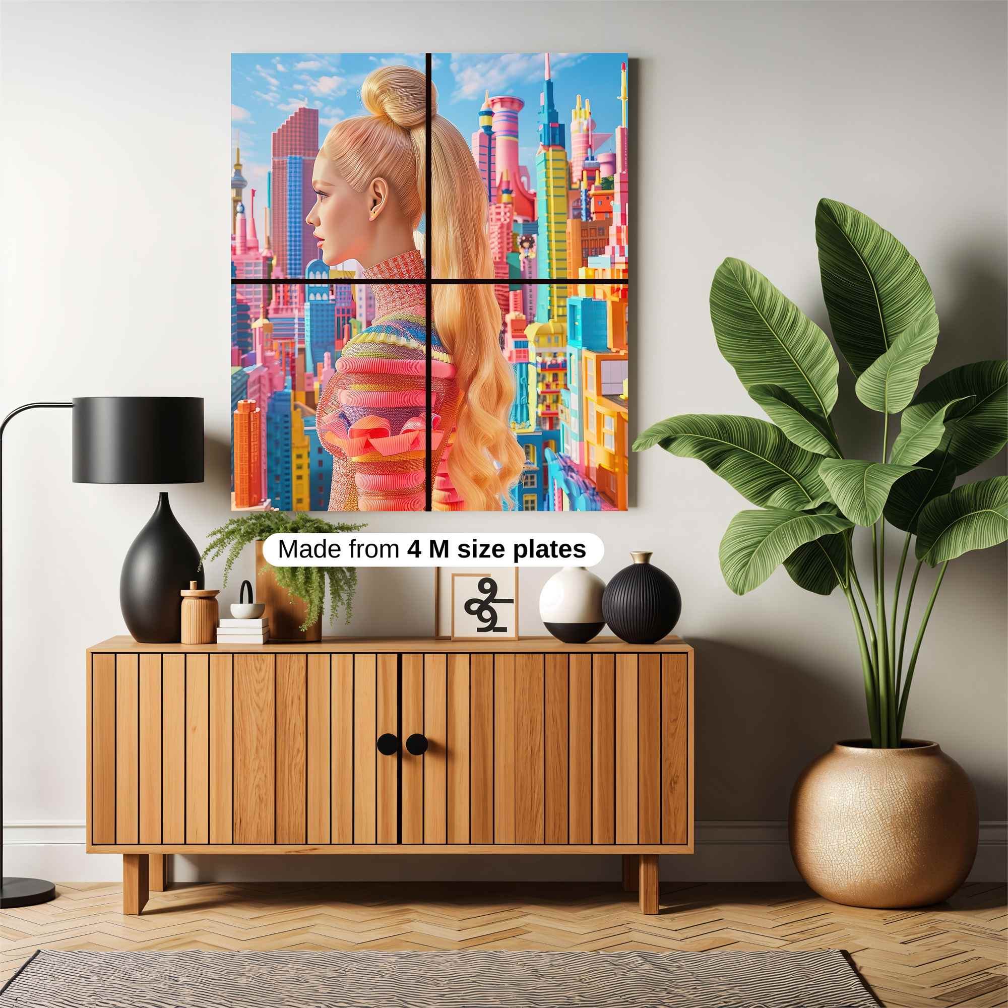 Barbie Whimsy Safe Wall Magnetic / M