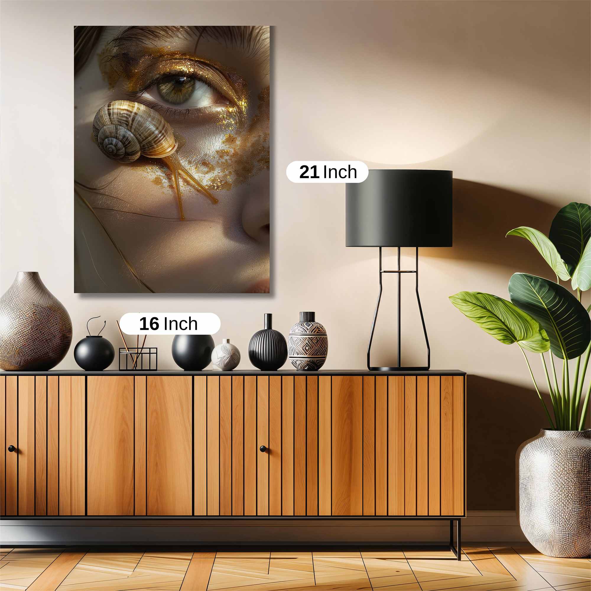 Snail Serenity Safe Wall Magnetic / M