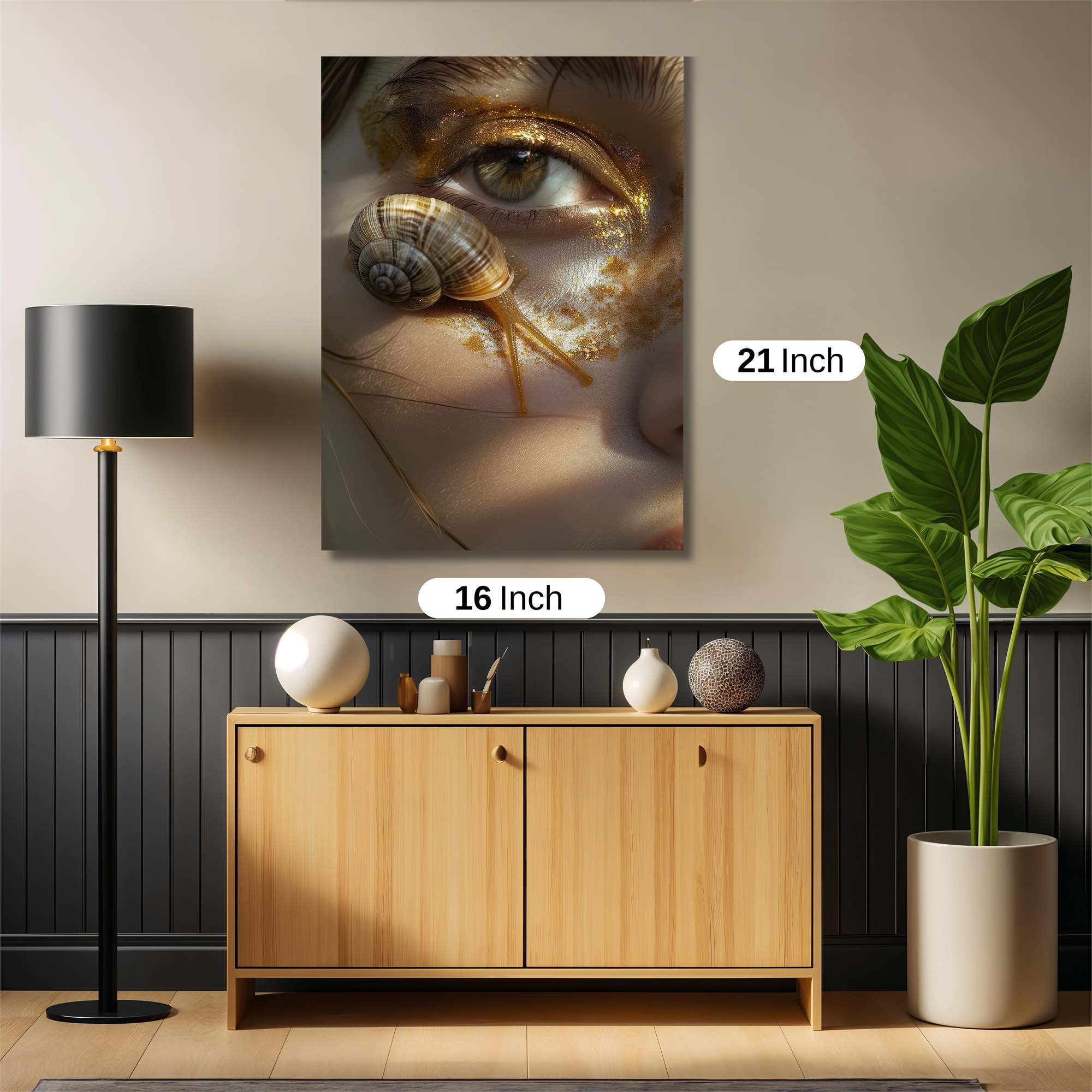 Snail Serenity Safe Wall Magnetic / M