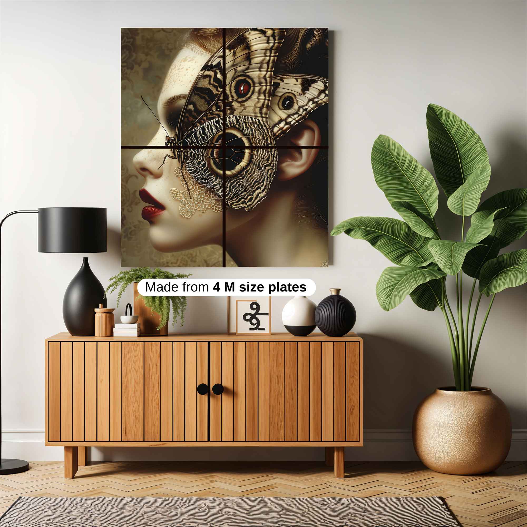 Butterfly Enigma Safe Wall Magnetic / M