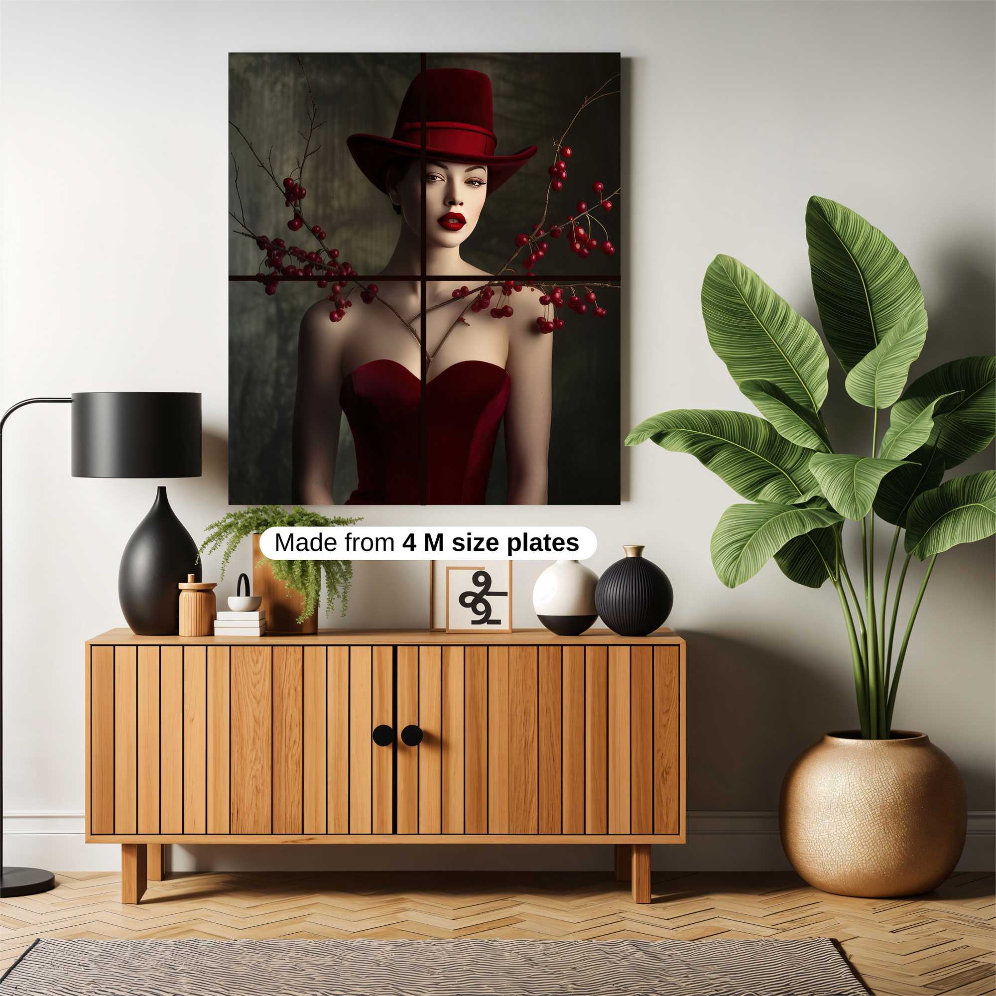 Scarlet Enigma Safe Wall Magnetic / M