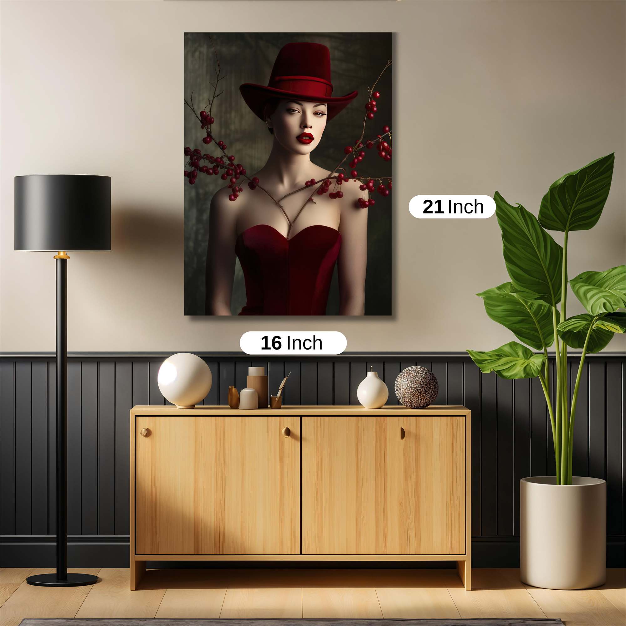Scarlet Enigma Safe Wall Magnetic / M