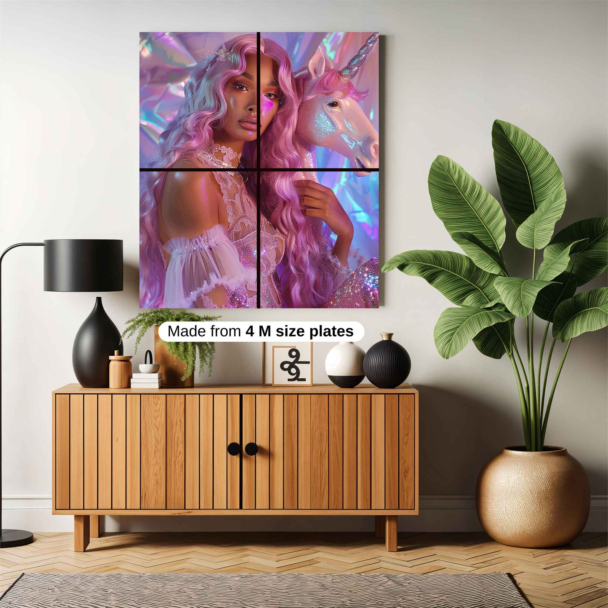 Unicorn Dream Safe Wall Magnetic / M