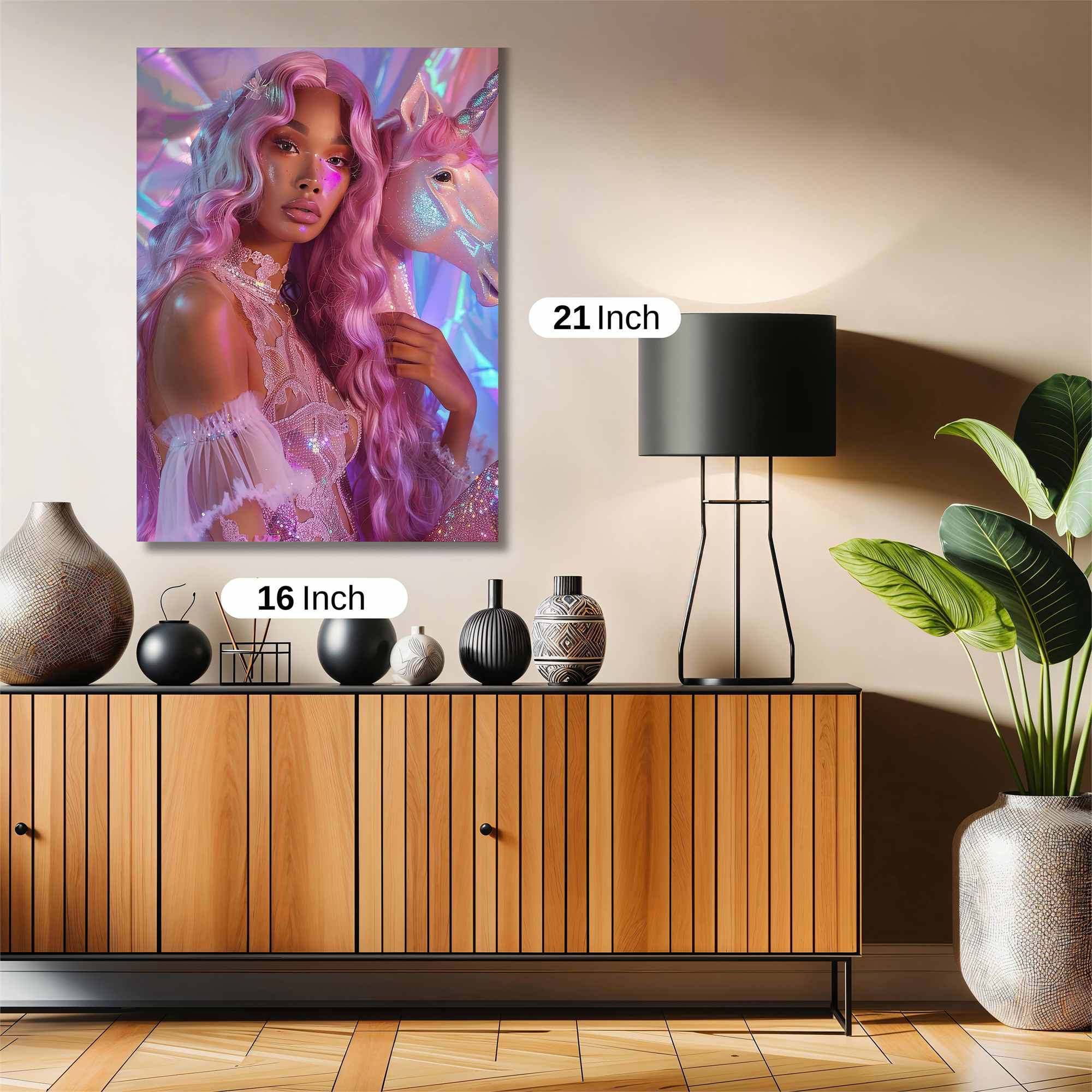 Unicorn Dream Safe Wall Magnetic / M