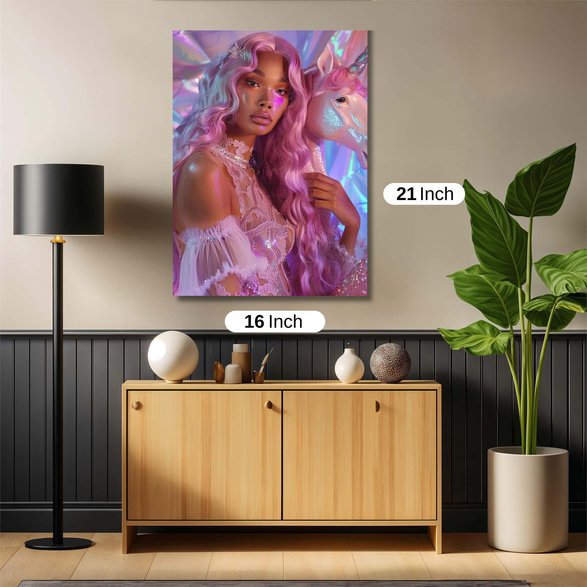 Unicorn Dream Safe Wall Magnetic / M