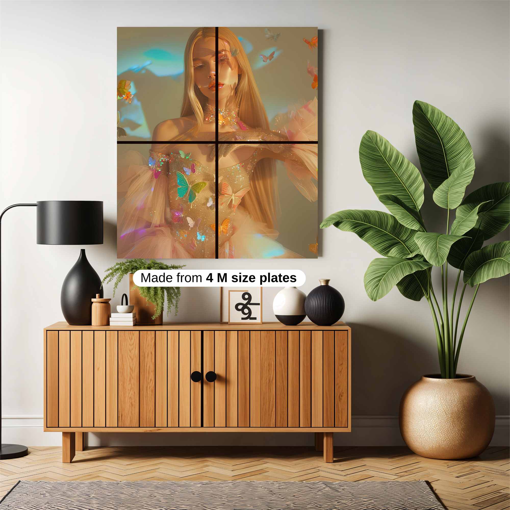 Butterfly Enchantment Safe Wall Magnetic / M