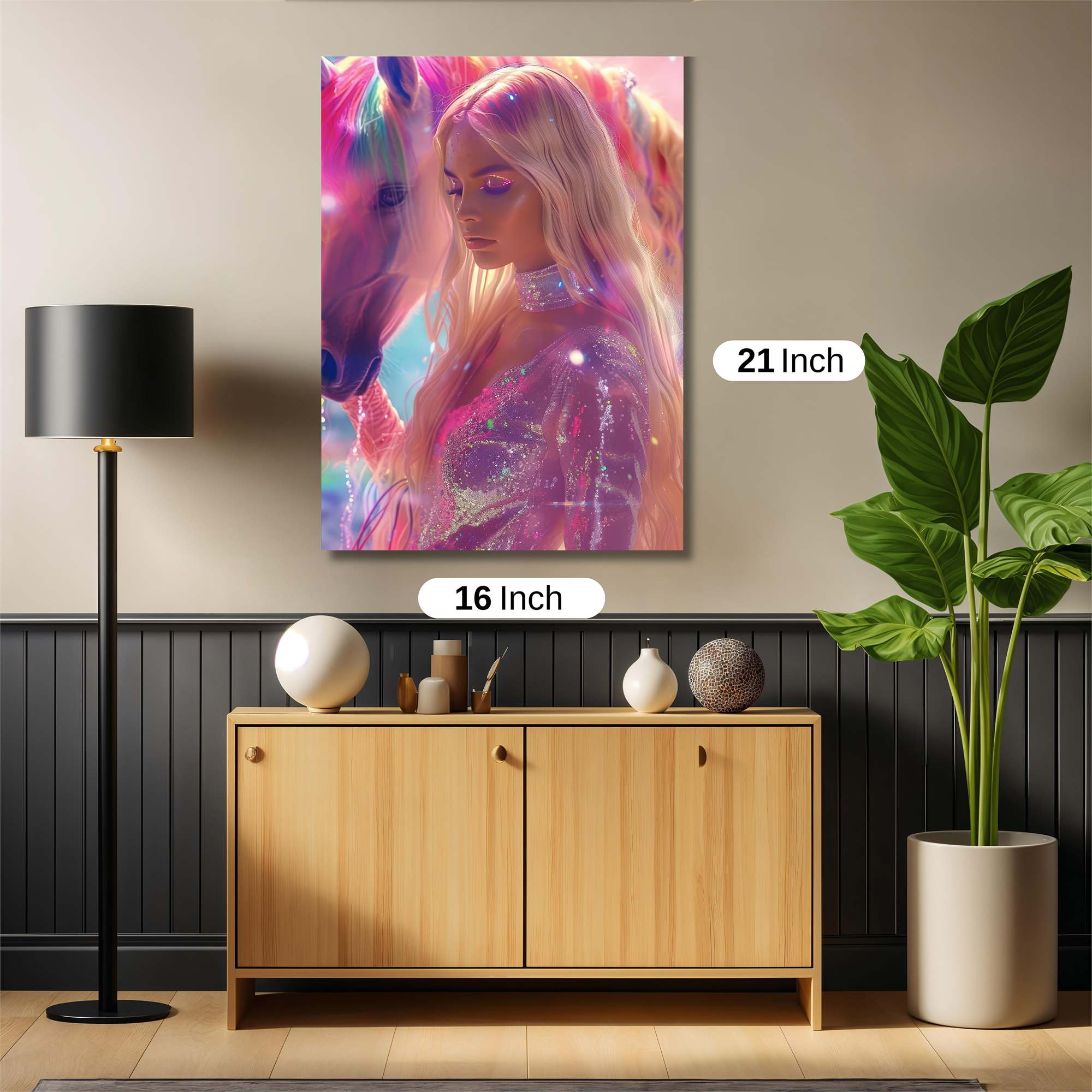 Unicorn Serenity Safe Wall Magnetic / M