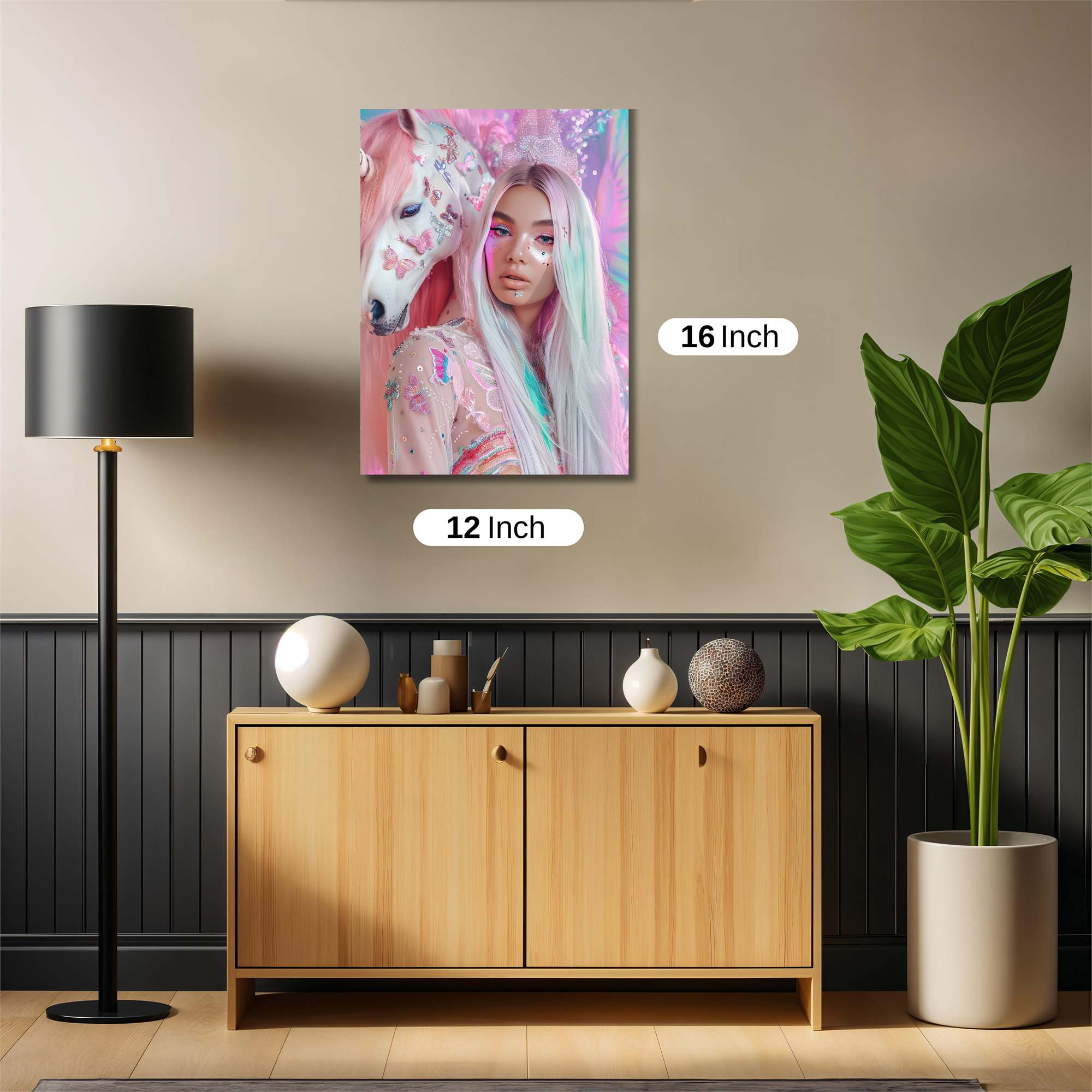 Unicorn Whimsy Safe Wall Magnetic / M