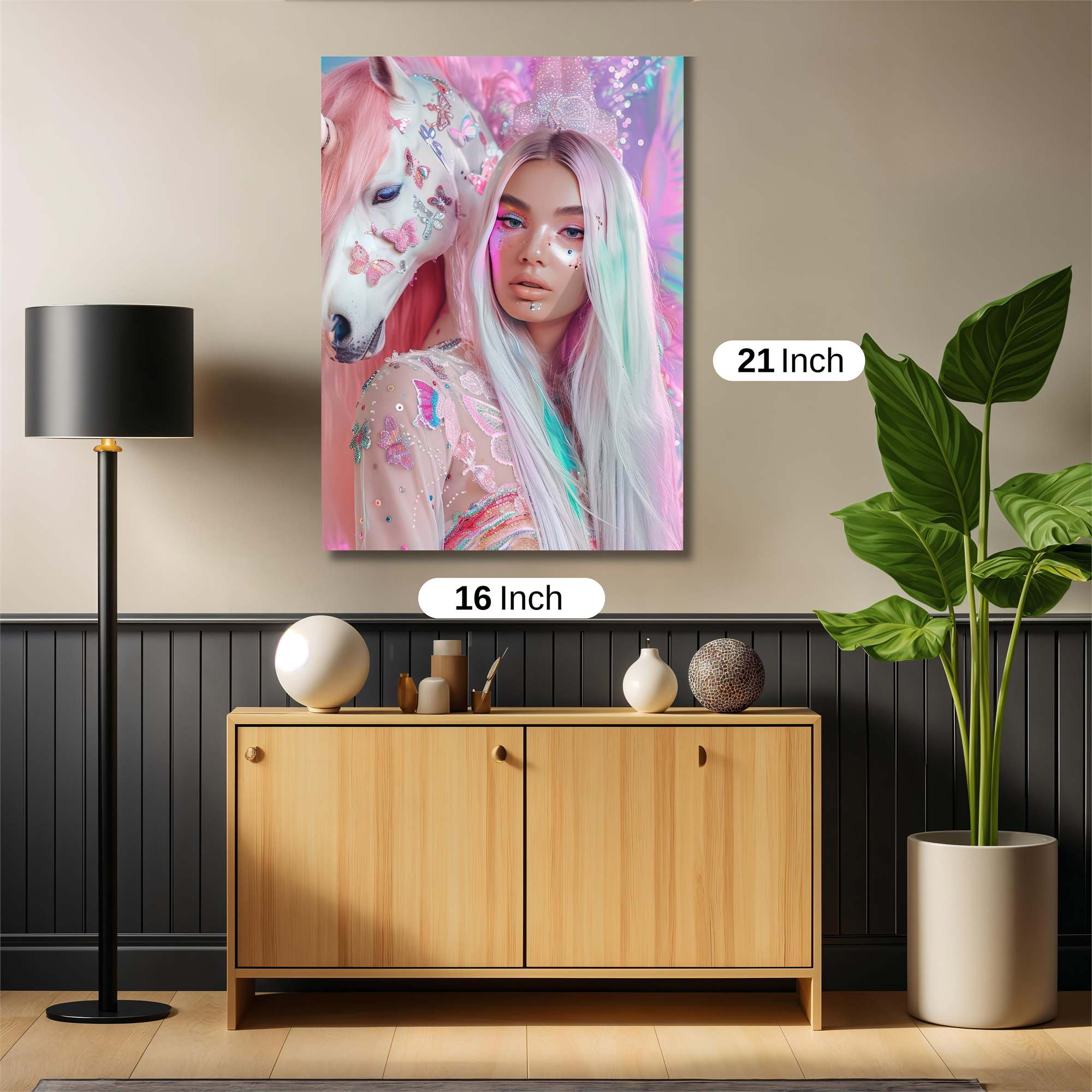 Unicorn Whimsy Safe Wall Magnetic / M