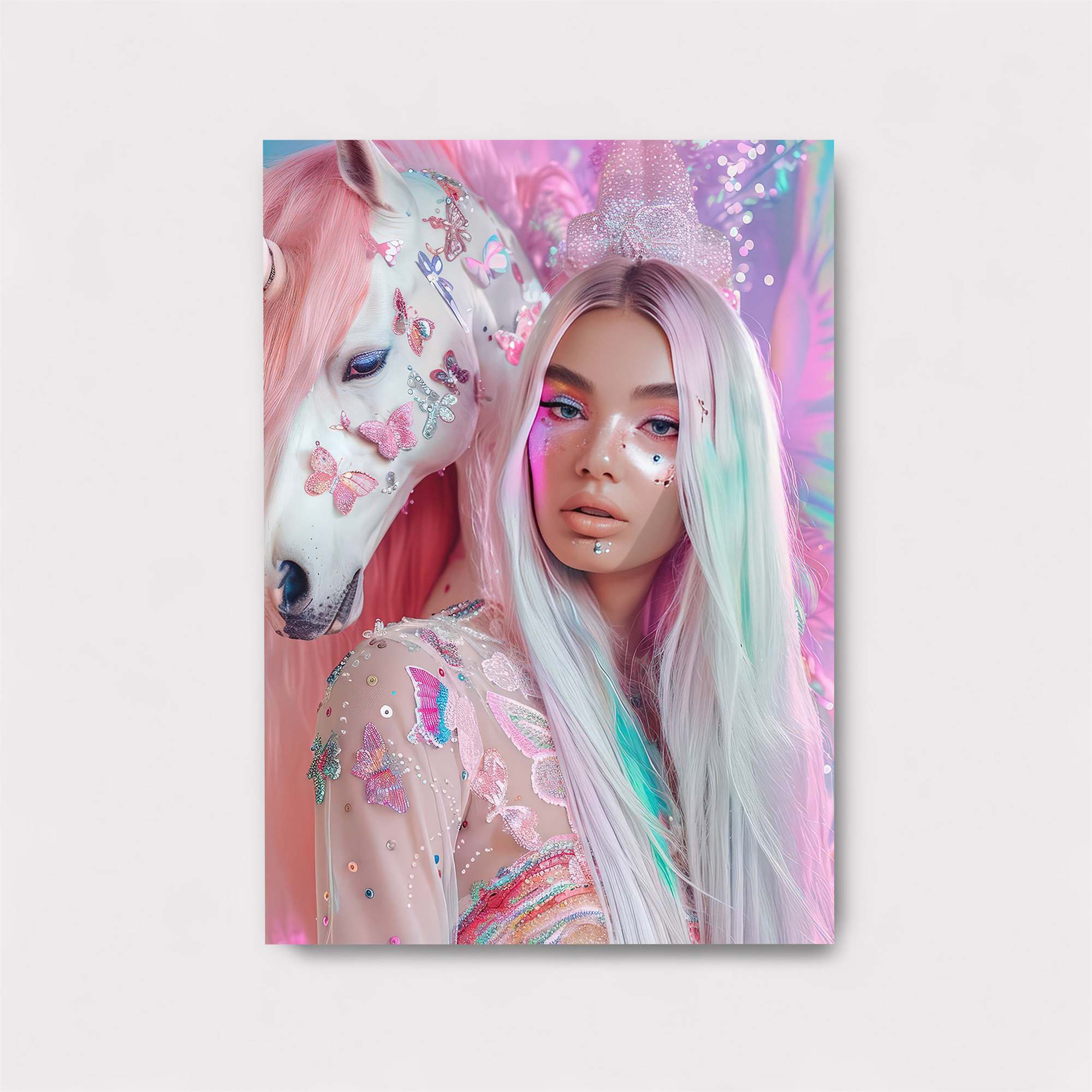 Unicorn Whimsy Safe Wall Magnetic / M