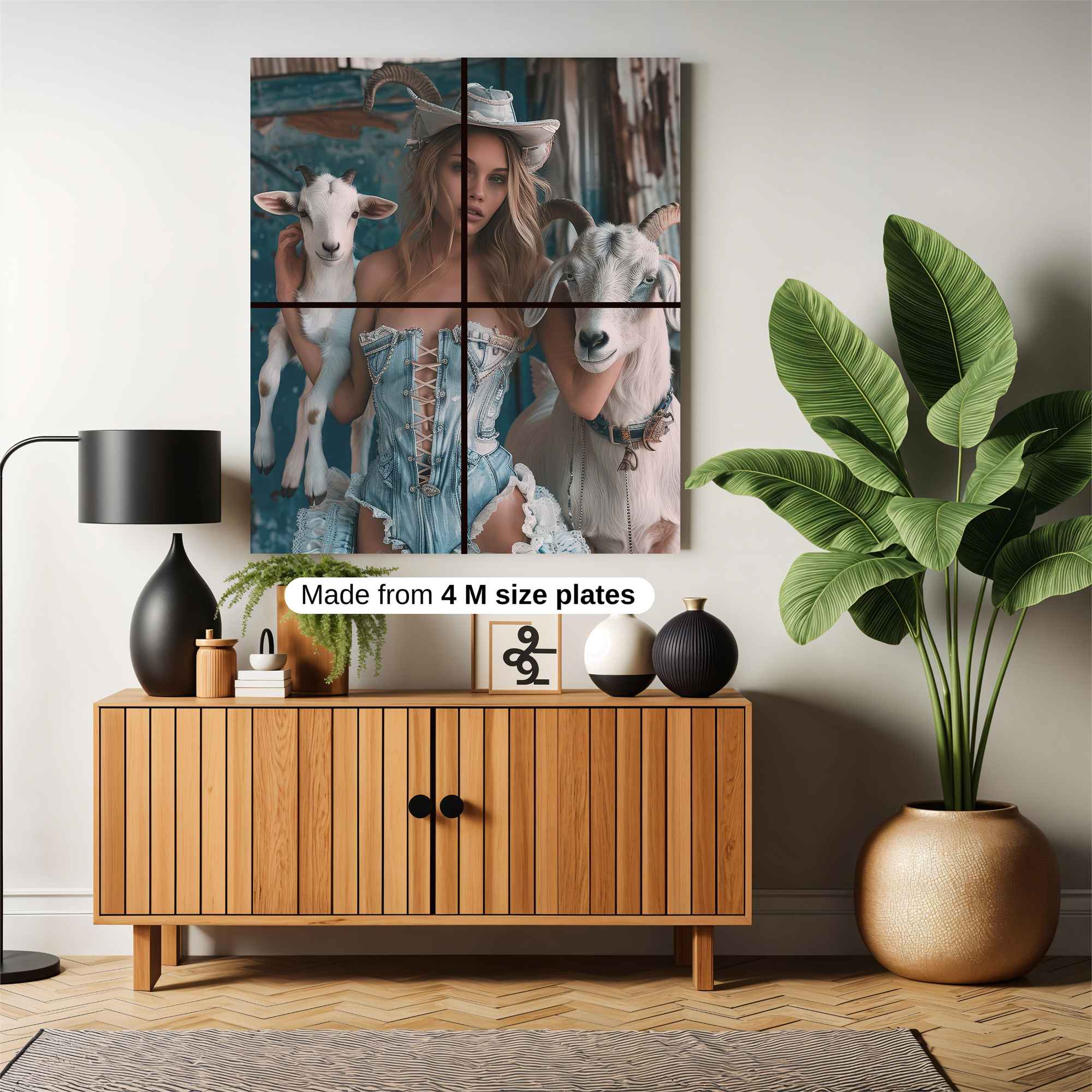 Goat Glamour Safe Wall Magnetic / M