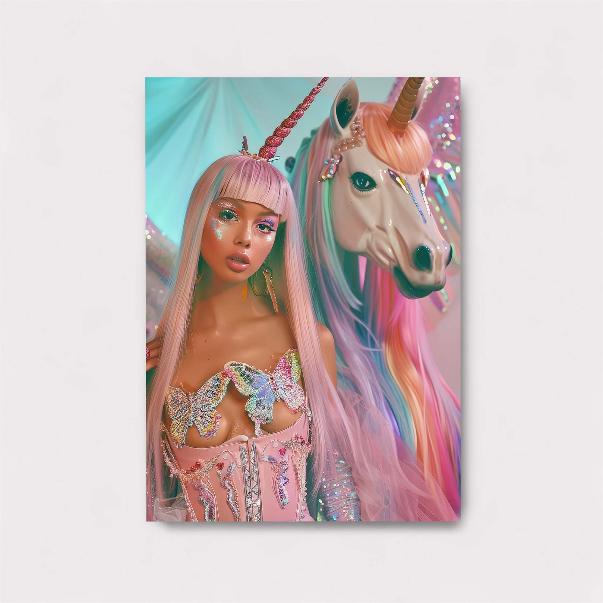 Unicorn Whimsy Safe Wall Magnetic / M
