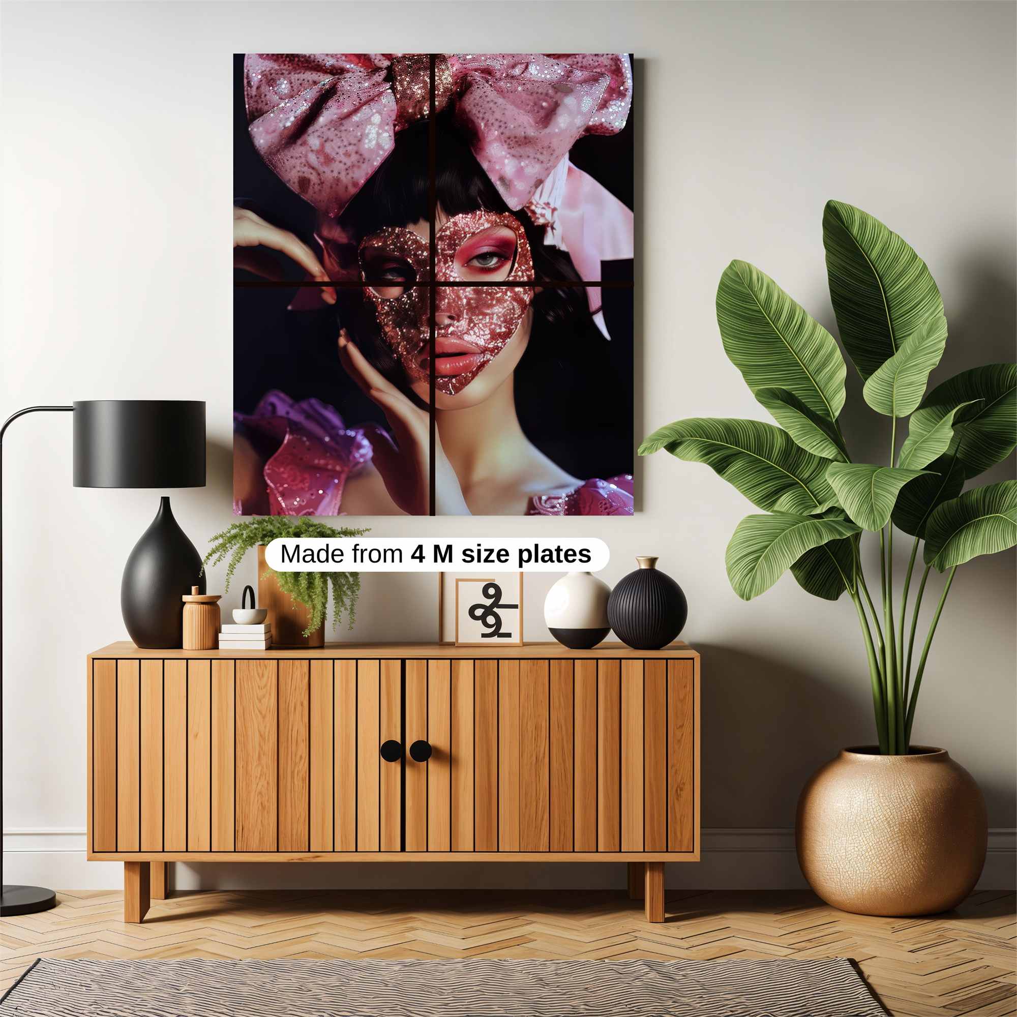 Glitter Enigma Safe Wall Magnetic / M