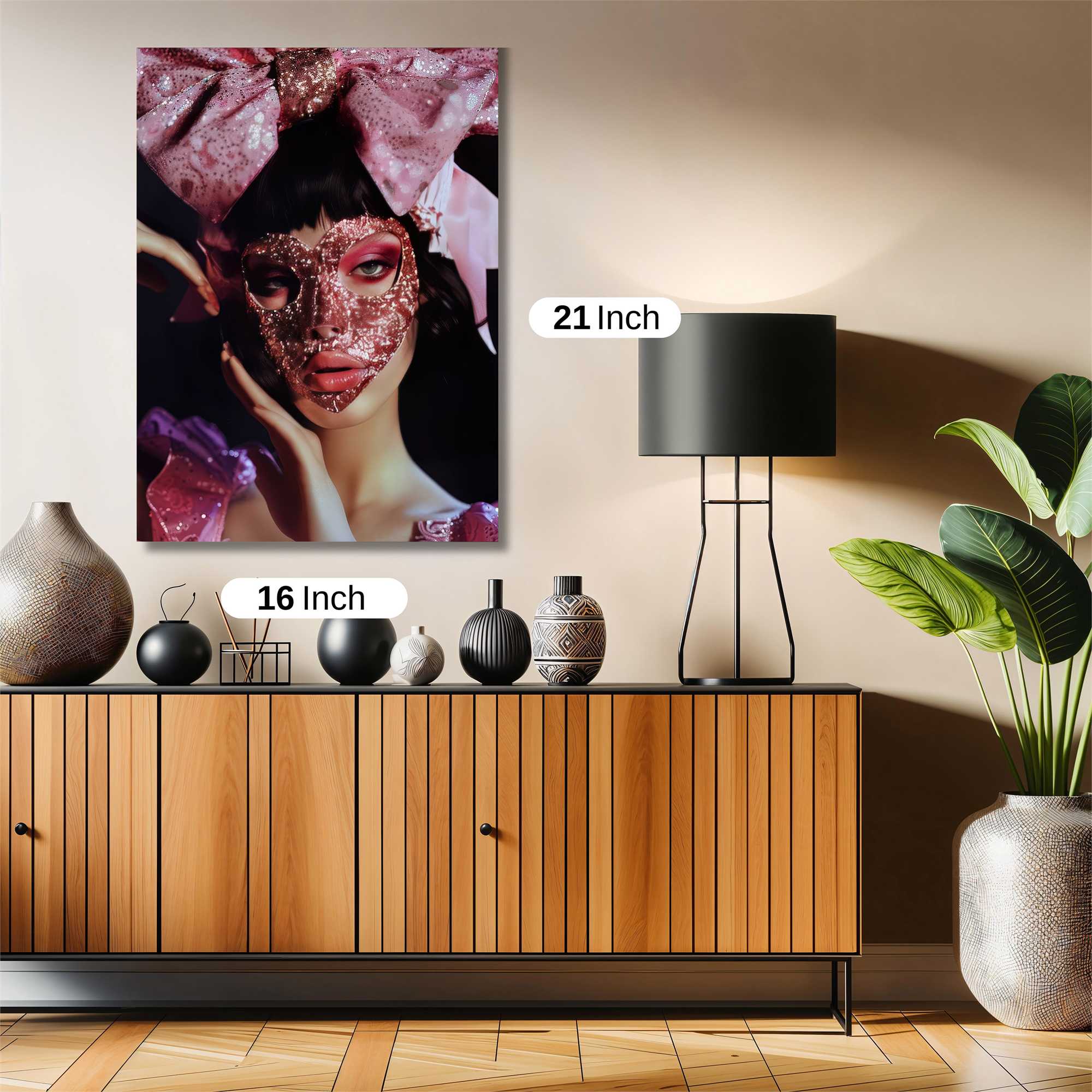 Glitter Enigma Safe Wall Magnetic / M