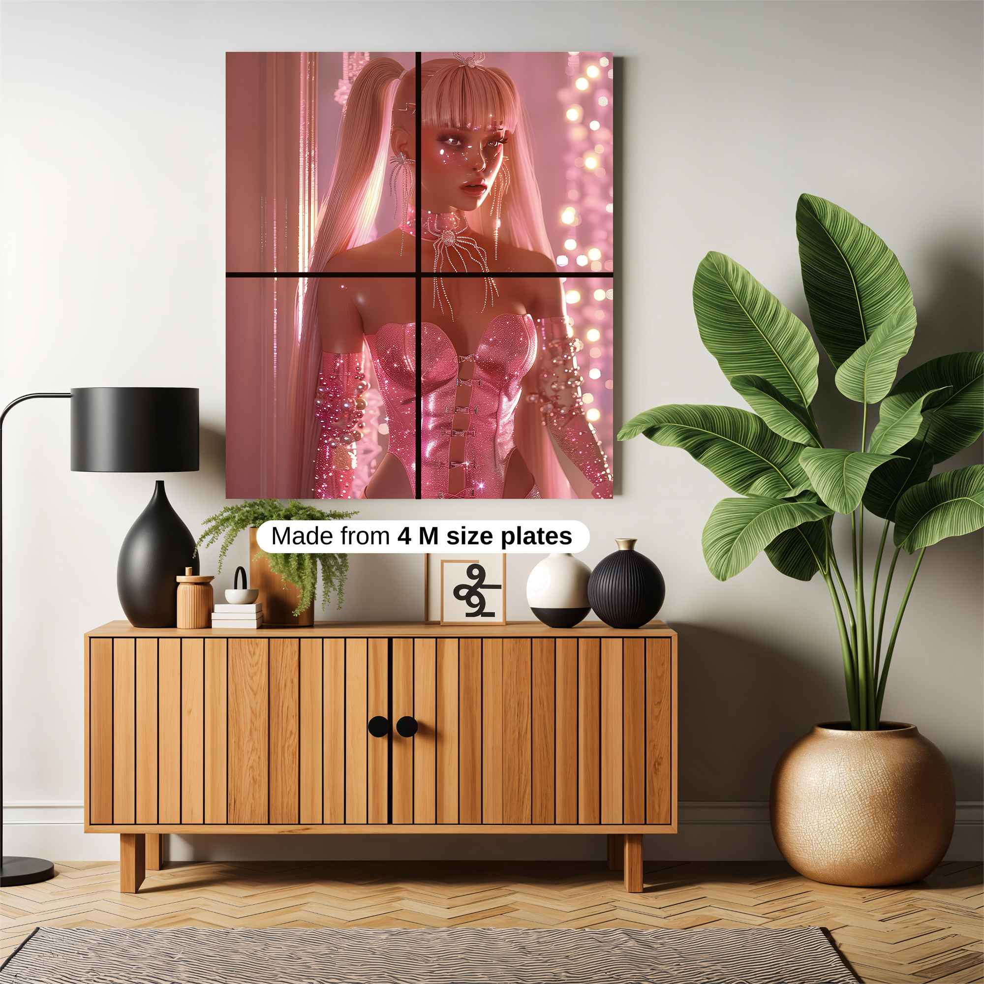 Princess Radiant Safe Wall Magnetic / M