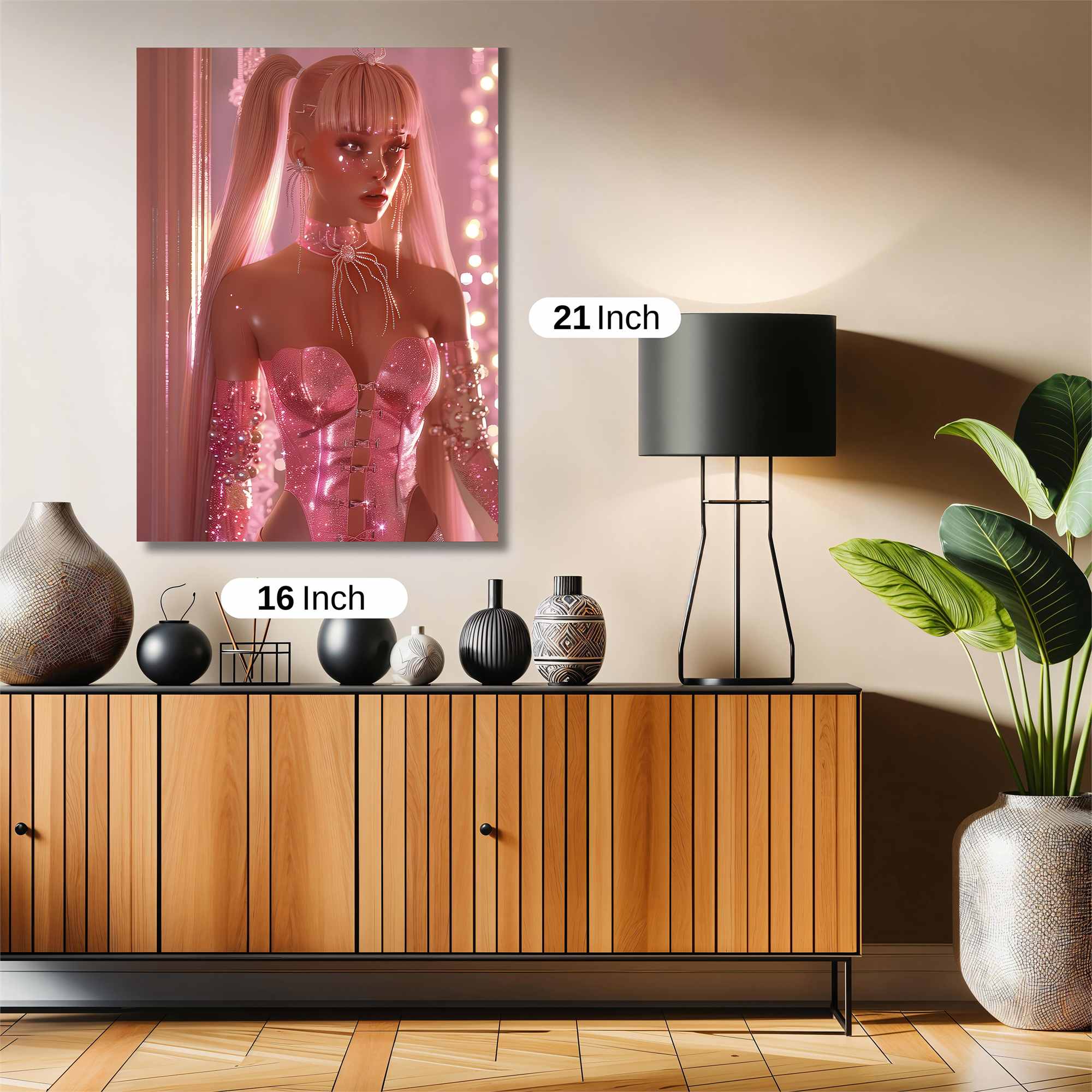 Princess Radiant Safe Wall Magnetic / M