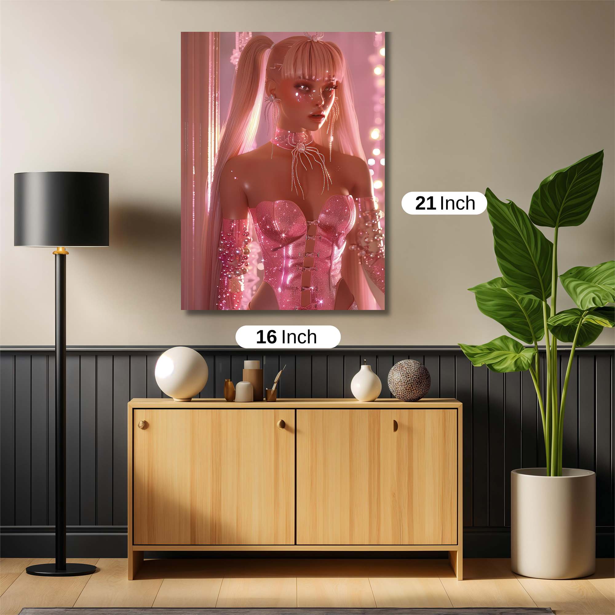 Princess Radiant Safe Wall Magnetic / M