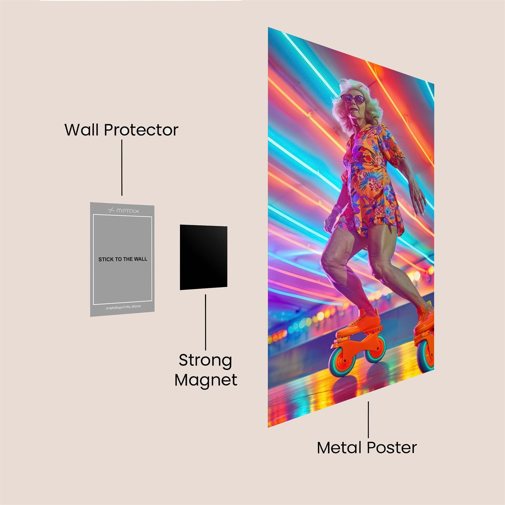 Disco Dream Safe Wall Magnetic / M