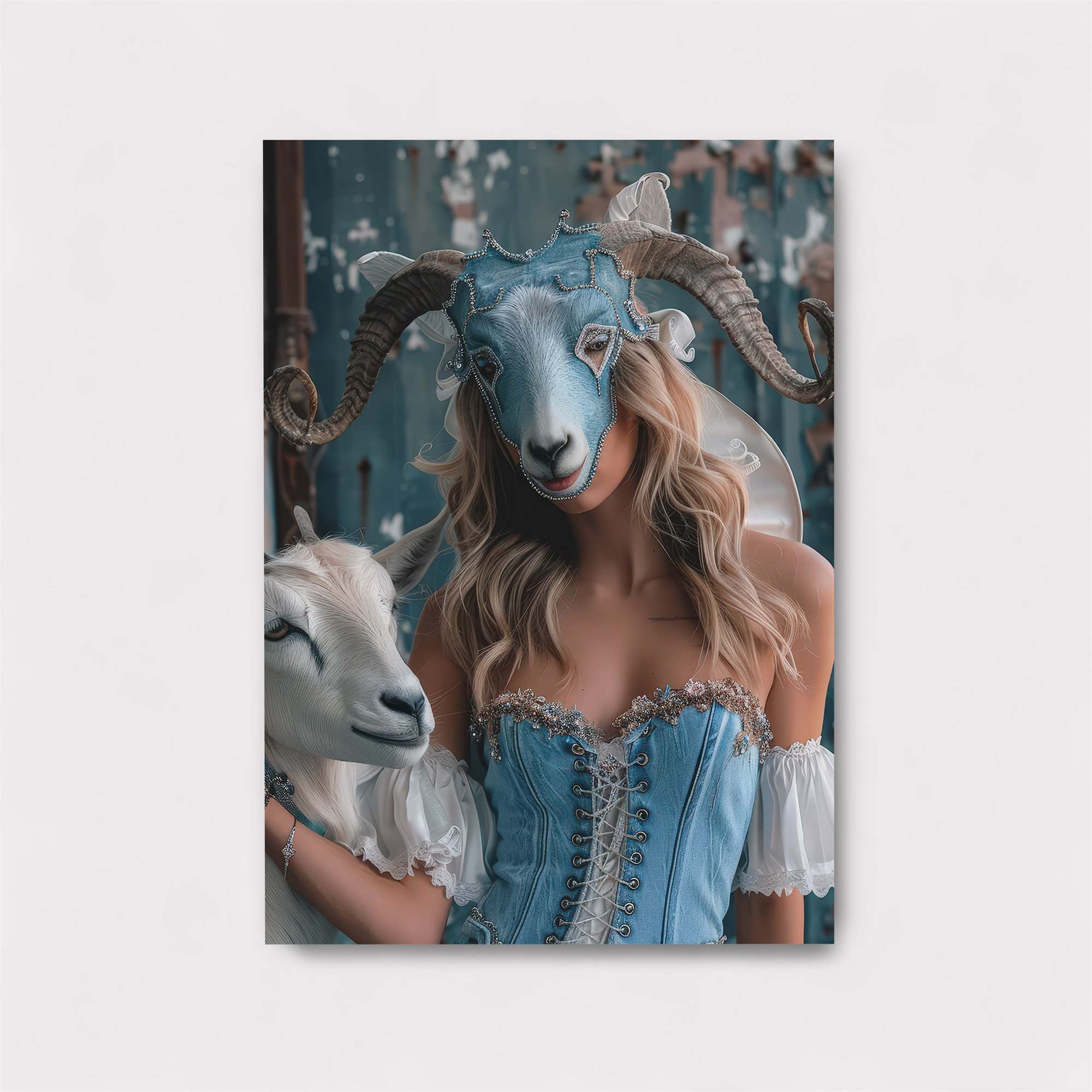 Goat Enchantress Safe Wall Magnetic / M