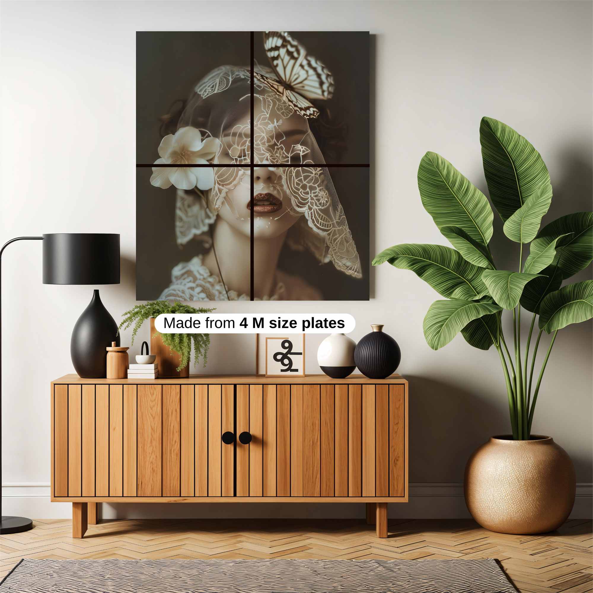 Butterfly Enigma Safe Wall Magnetic / M