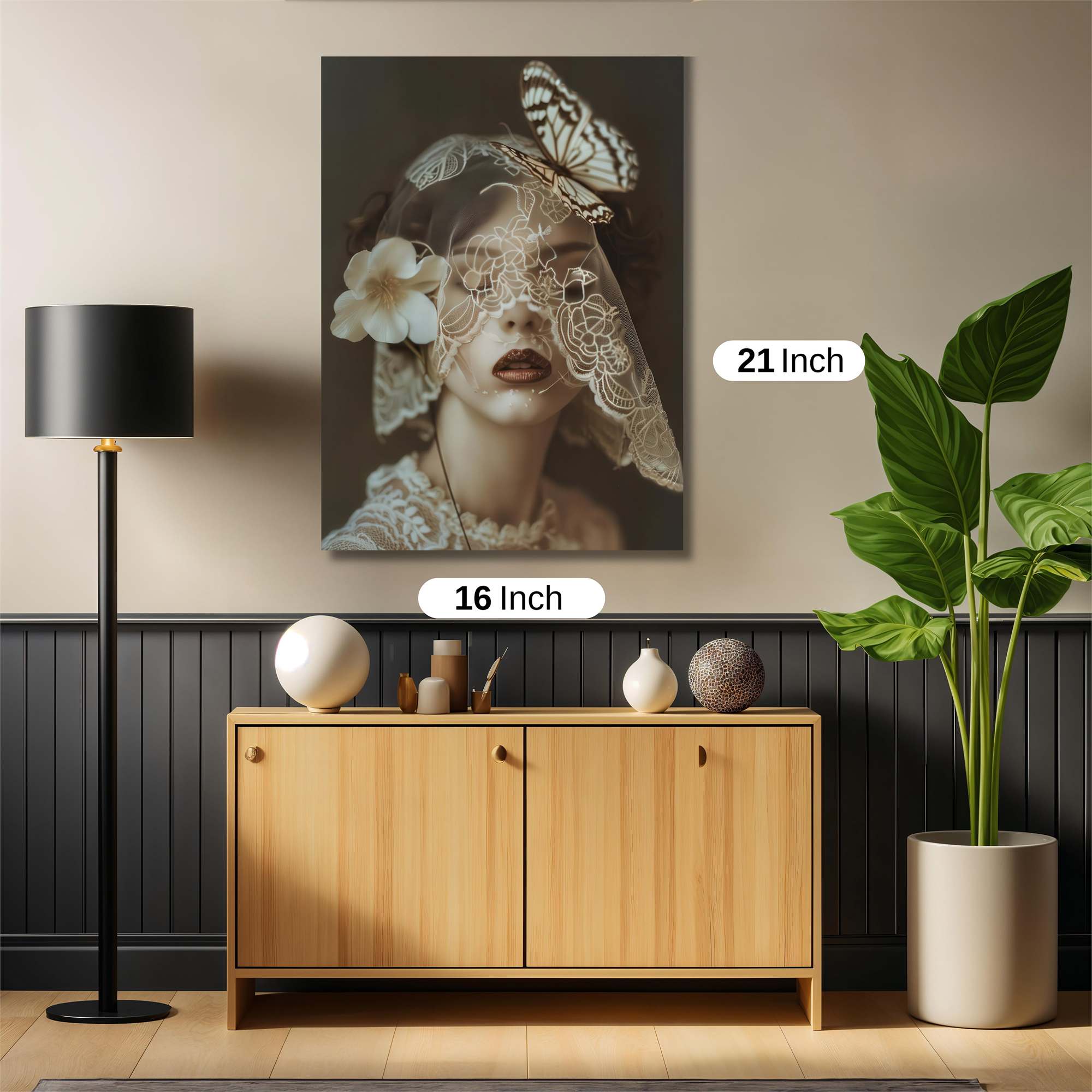 Butterfly Enigma Safe Wall Magnetic / M