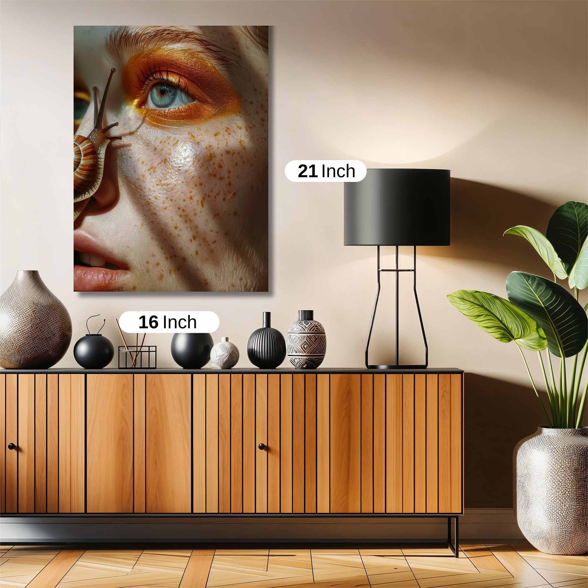 Snail Serenity Safe Wall Magnetic / M