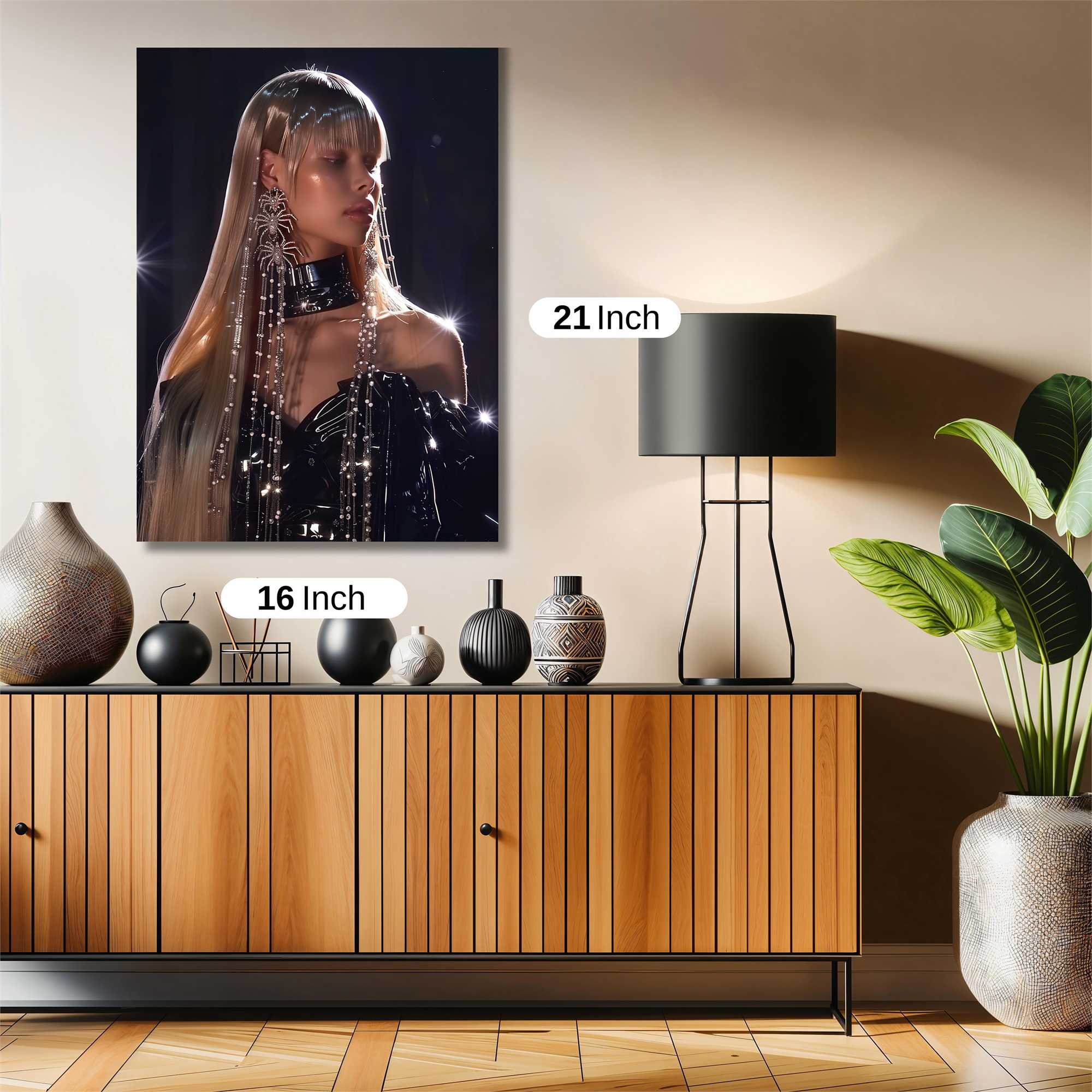 Glittering Enigma Safe Wall Magnetic / M