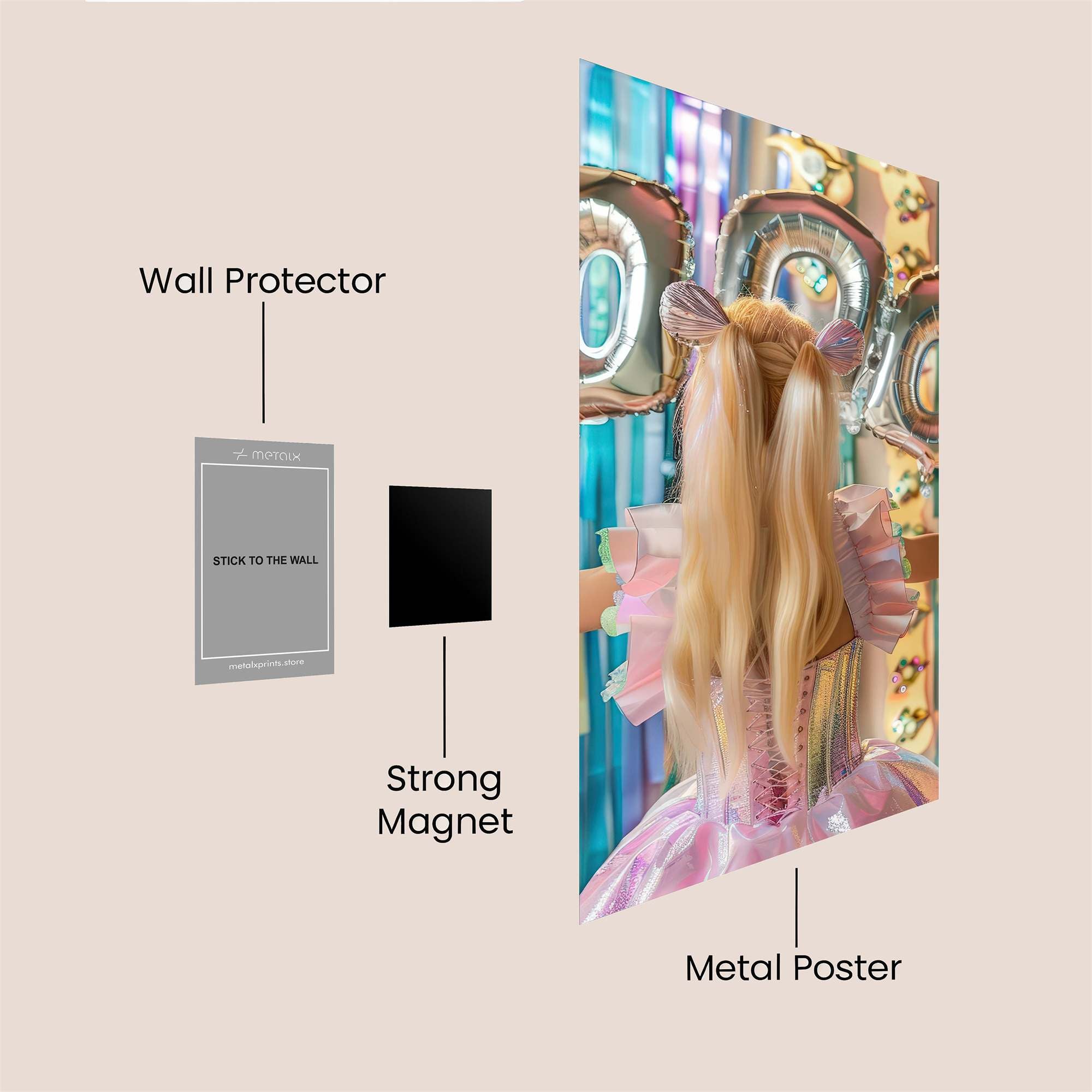 Milestone Magic Safe Wall Magnetic / M