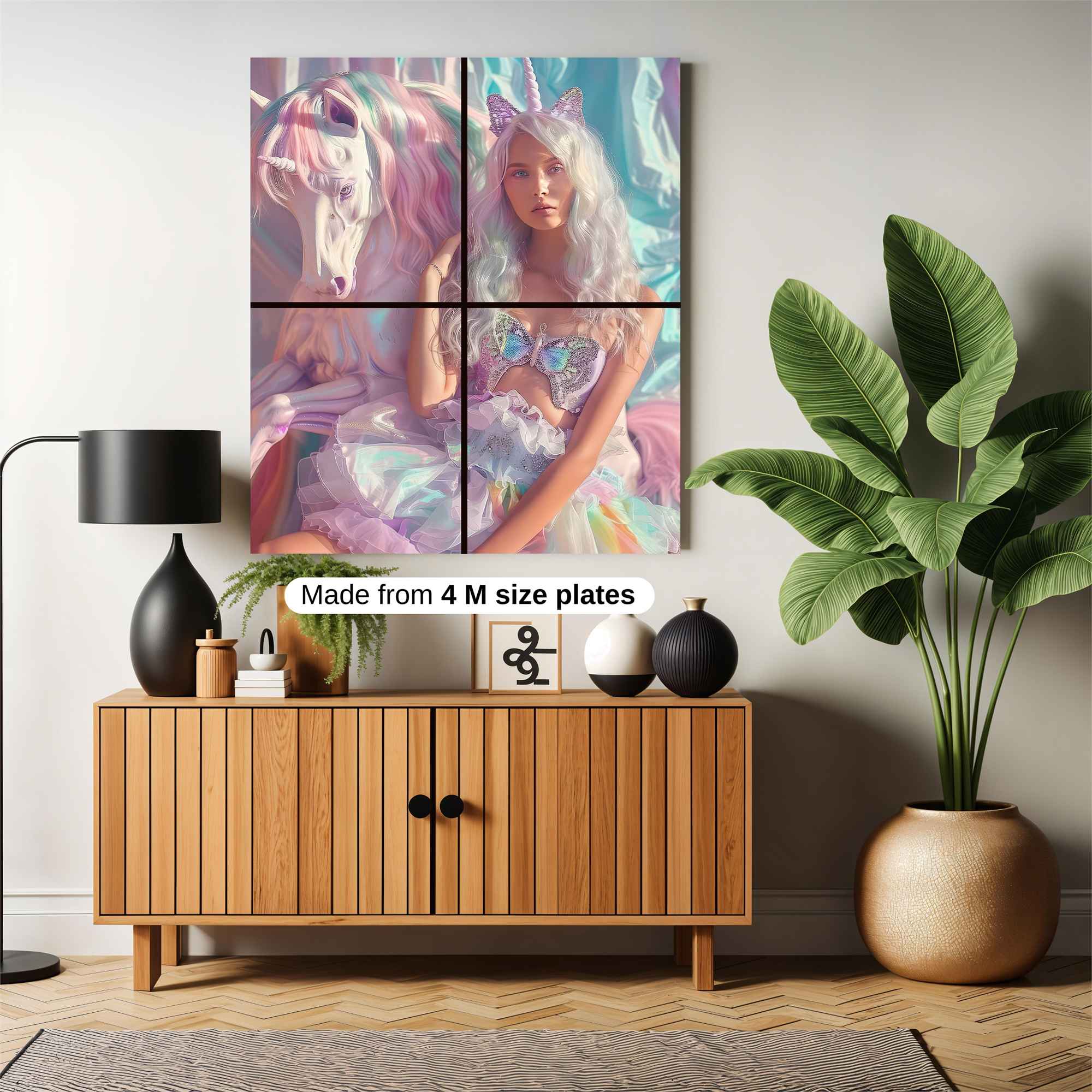 Unicorn Dream Safe Wall Magnetic / M