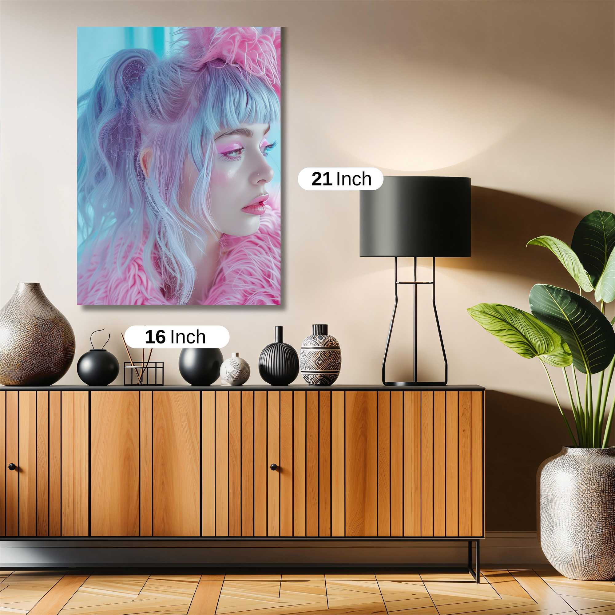 Pastel Whimsy Safe Wall Magnetic / M