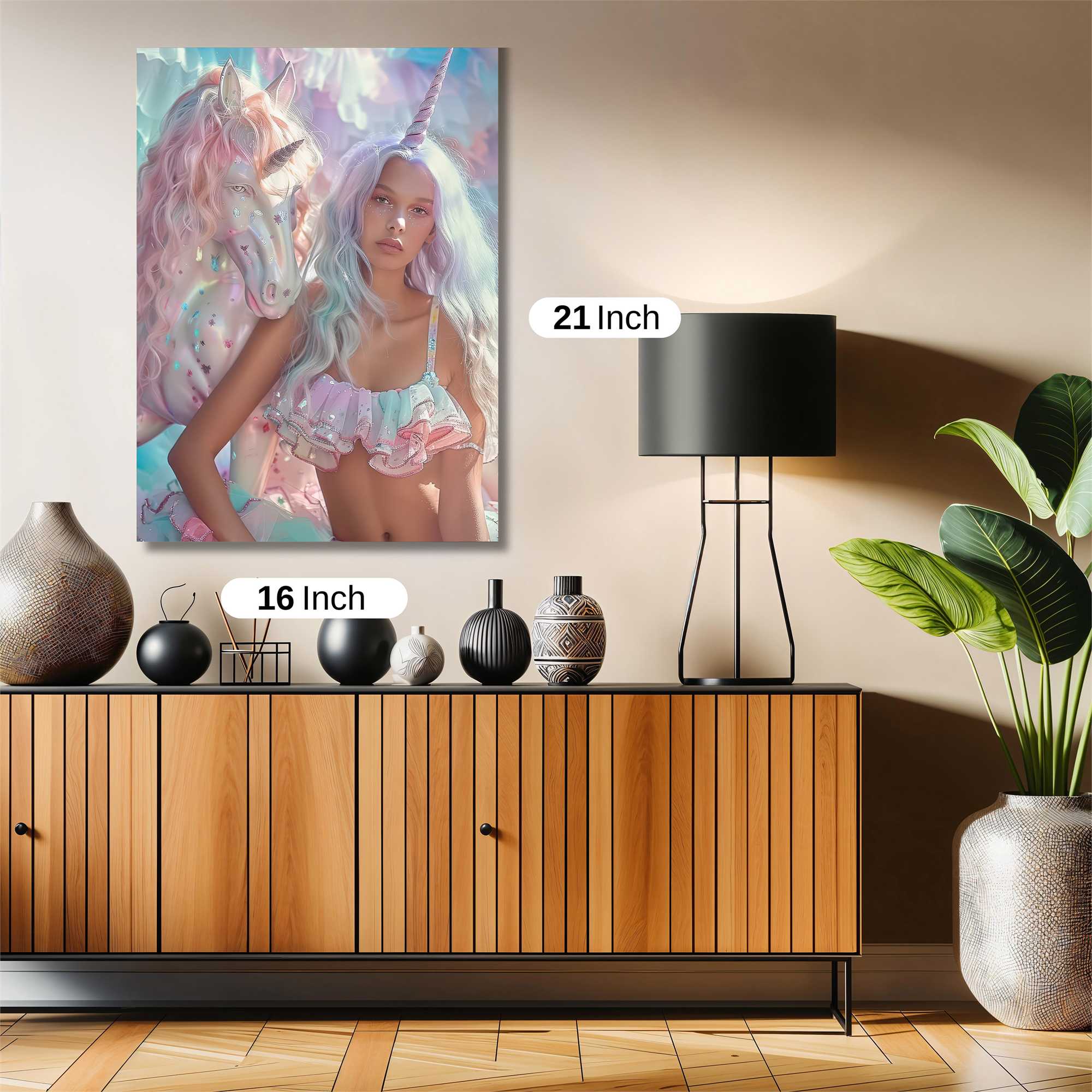 Unicorn Whimsy Safe Wall Magnetic / M