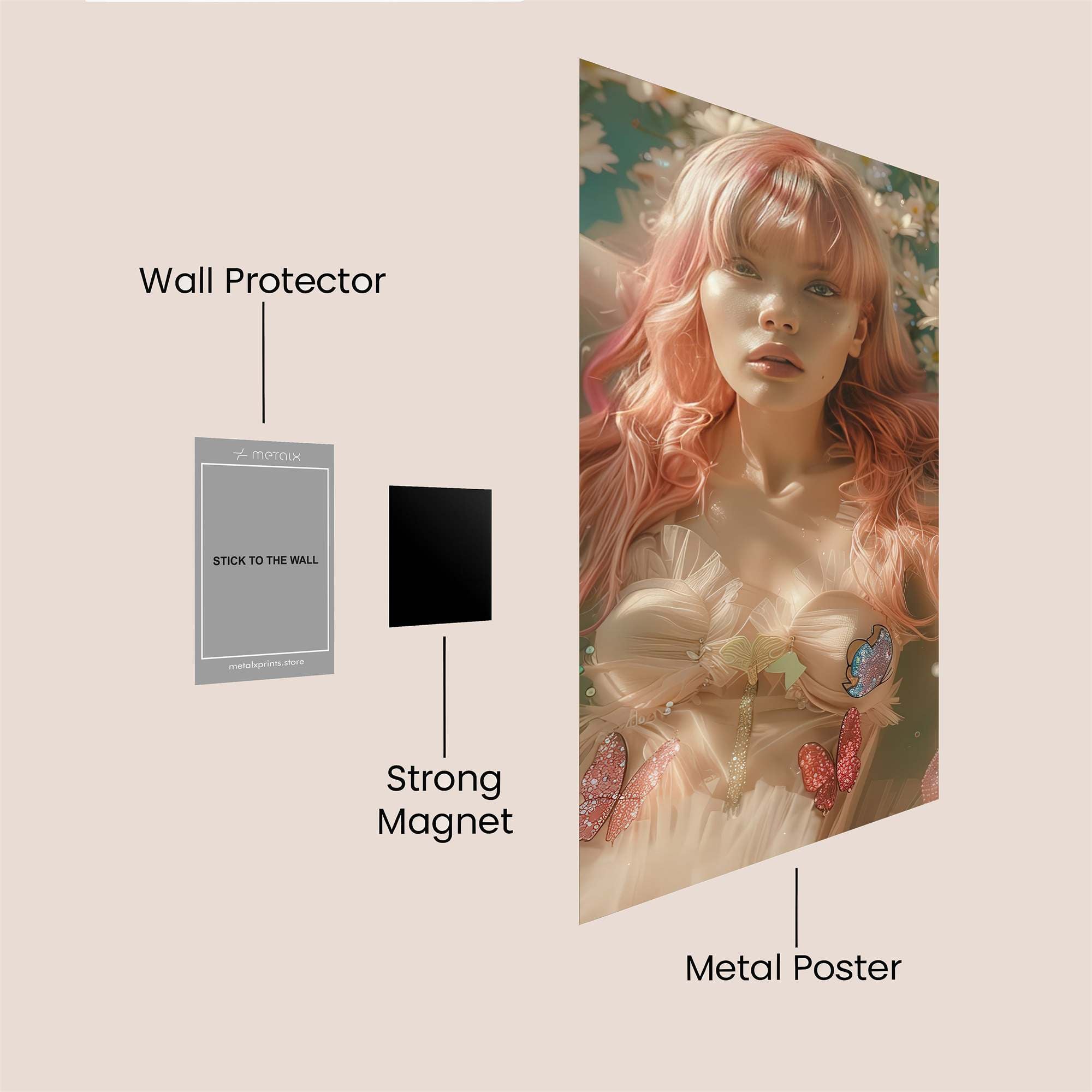 Fairy Dream Safe Wall Magnetic / M