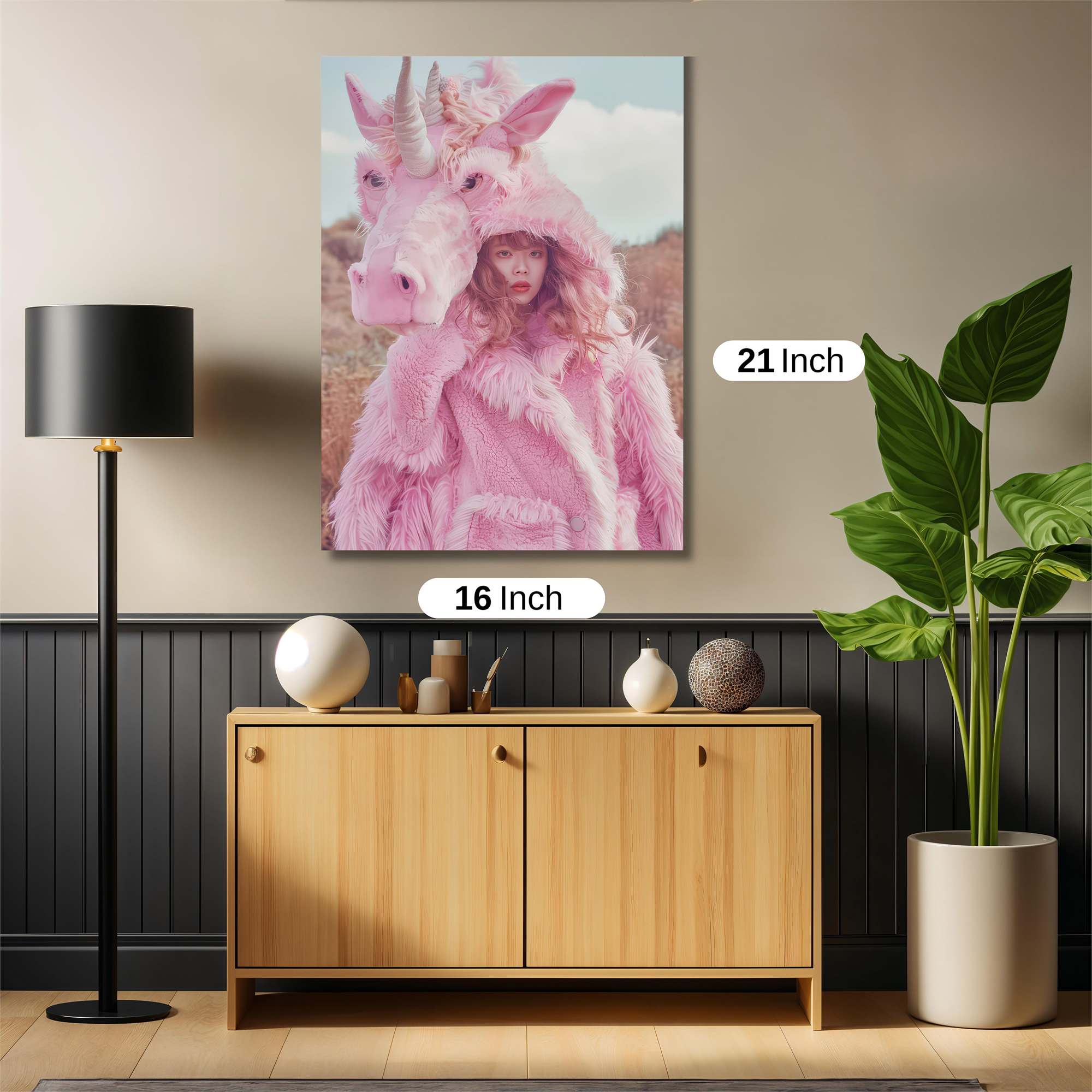 Unicorn Whimsy Safe Wall Magnetic / M