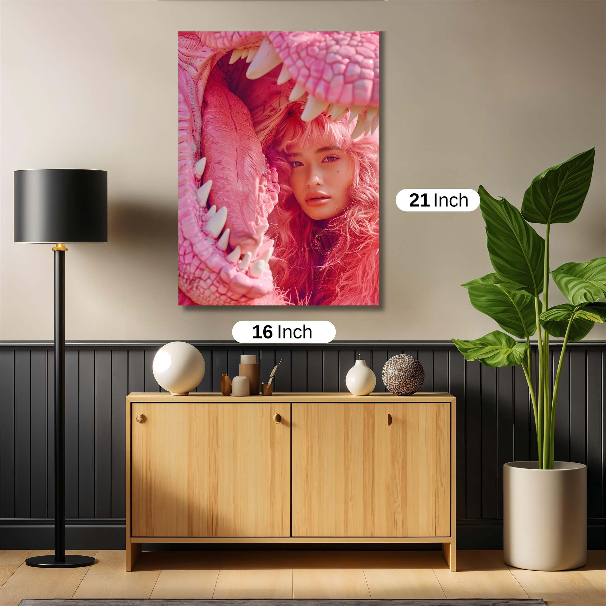 Dragon Whimsy Safe Wall Magnetic / M