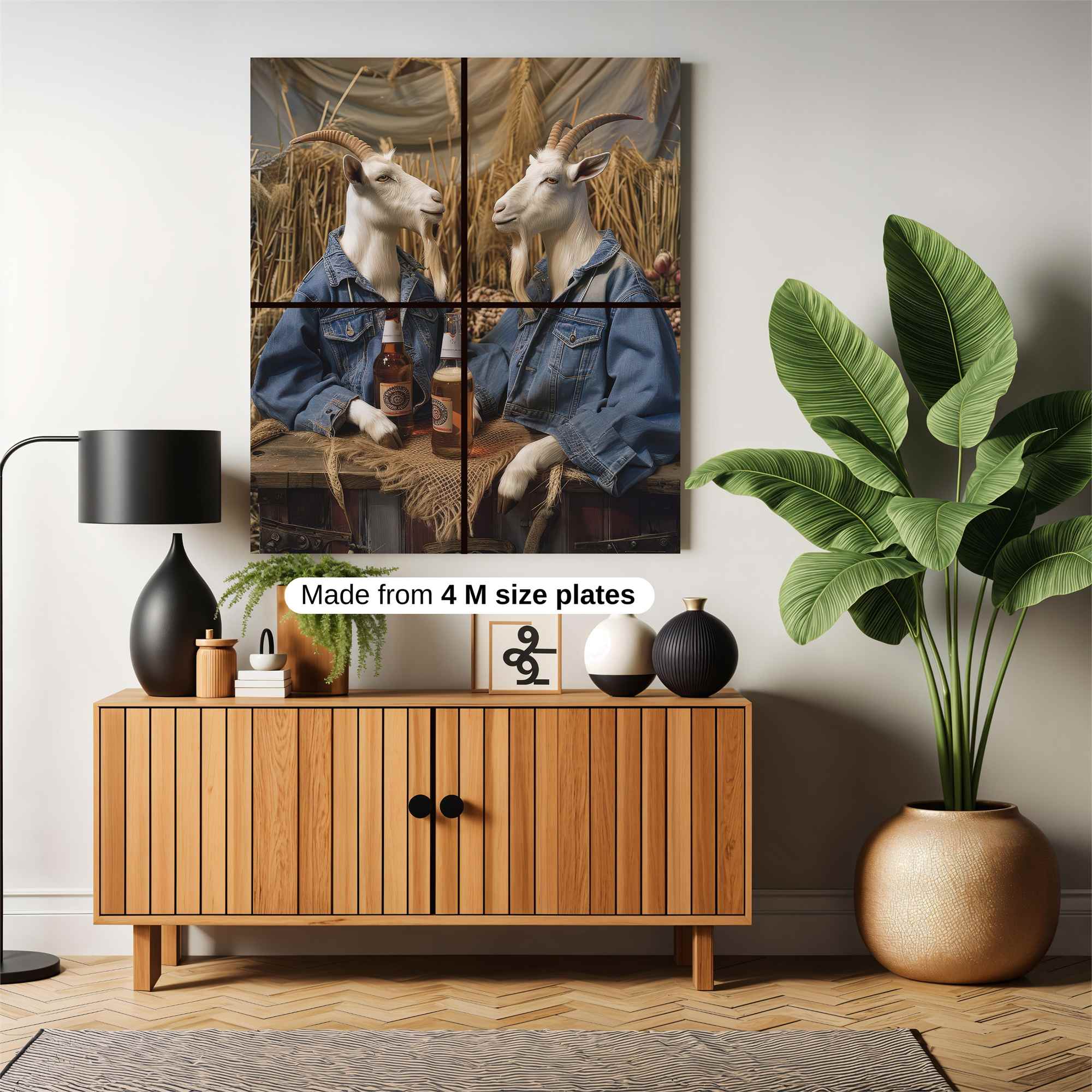 Goats Jovial Safe Wall Magnetic / M