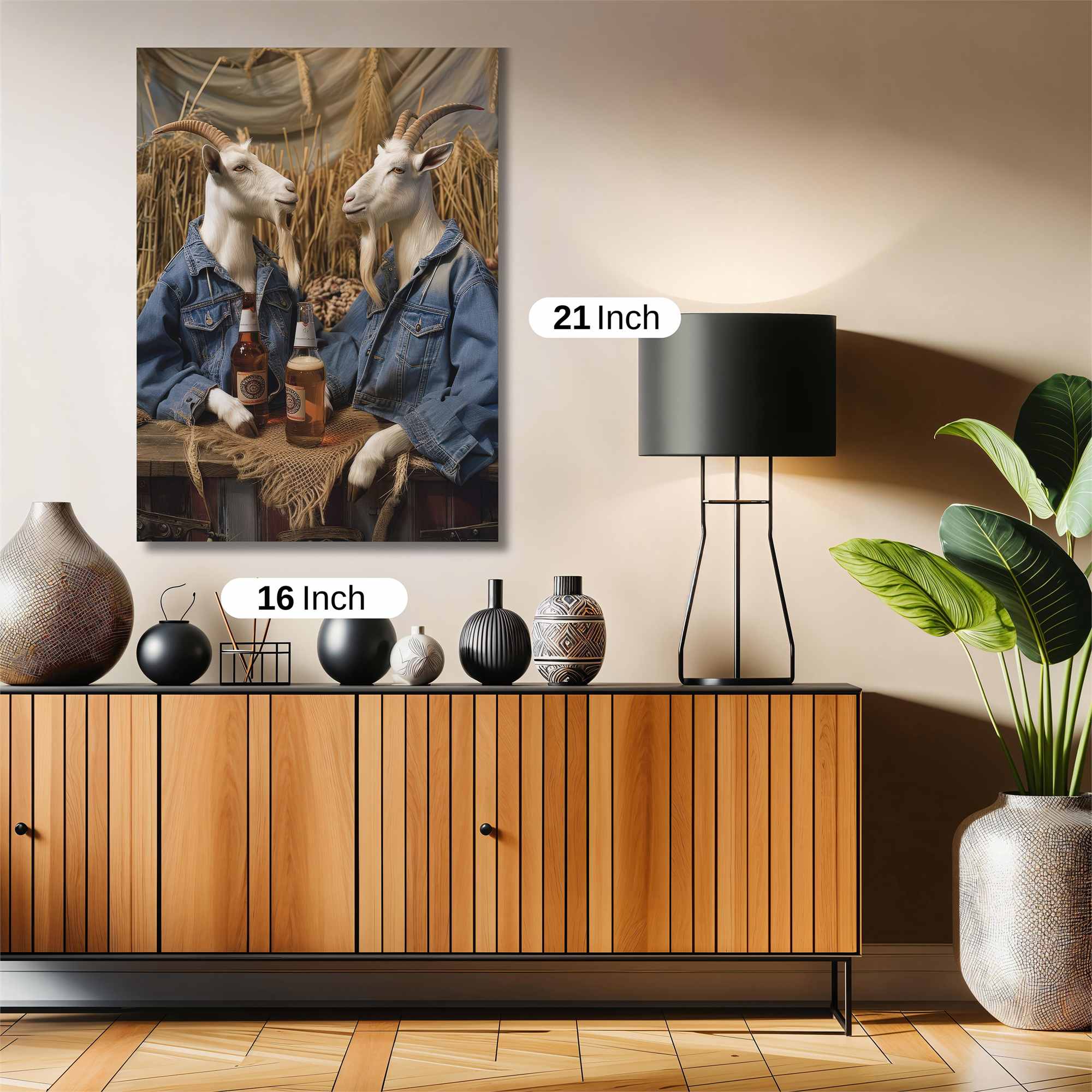 Goats Jovial Safe Wall Magnetic / M