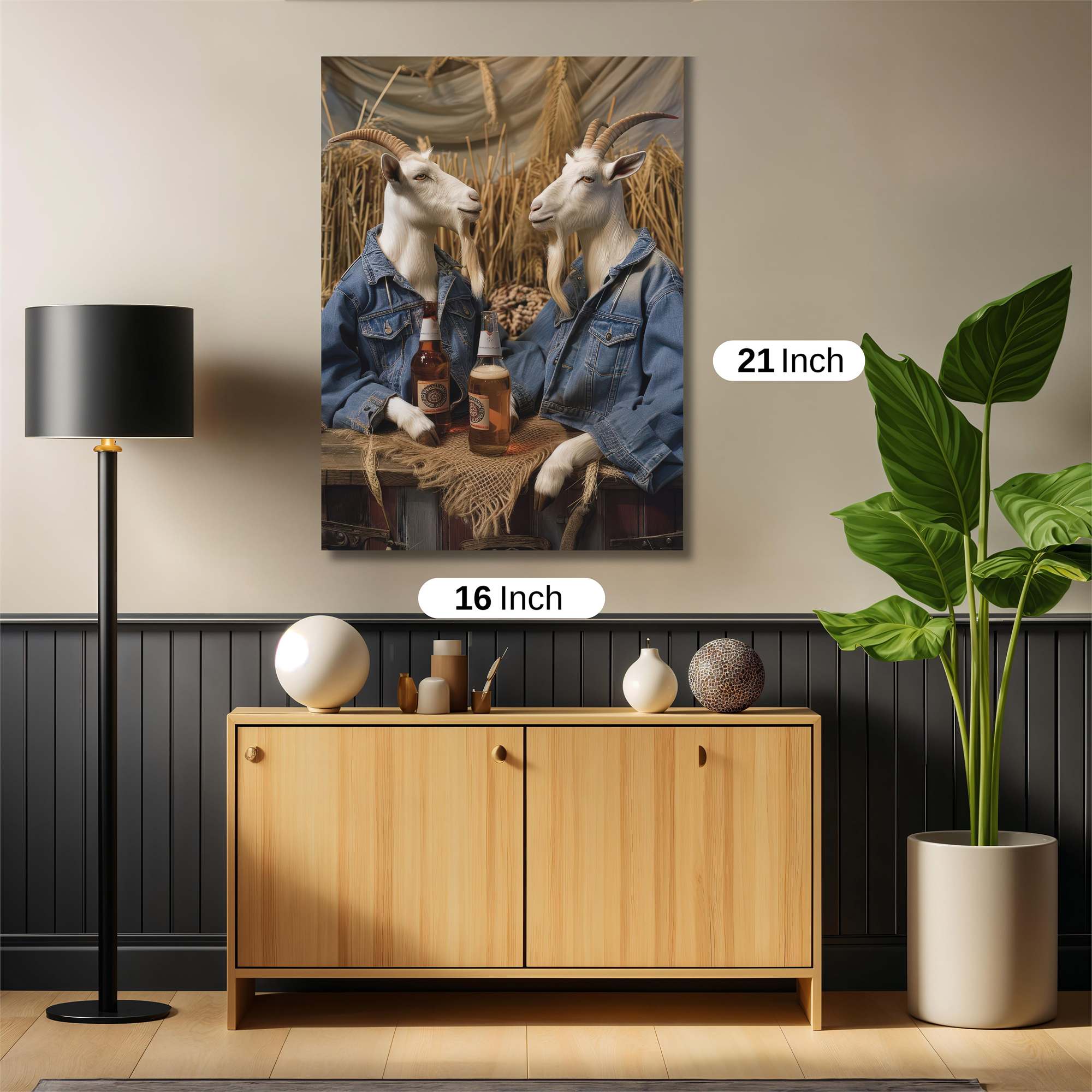 Goats Jovial Safe Wall Magnetic / M
