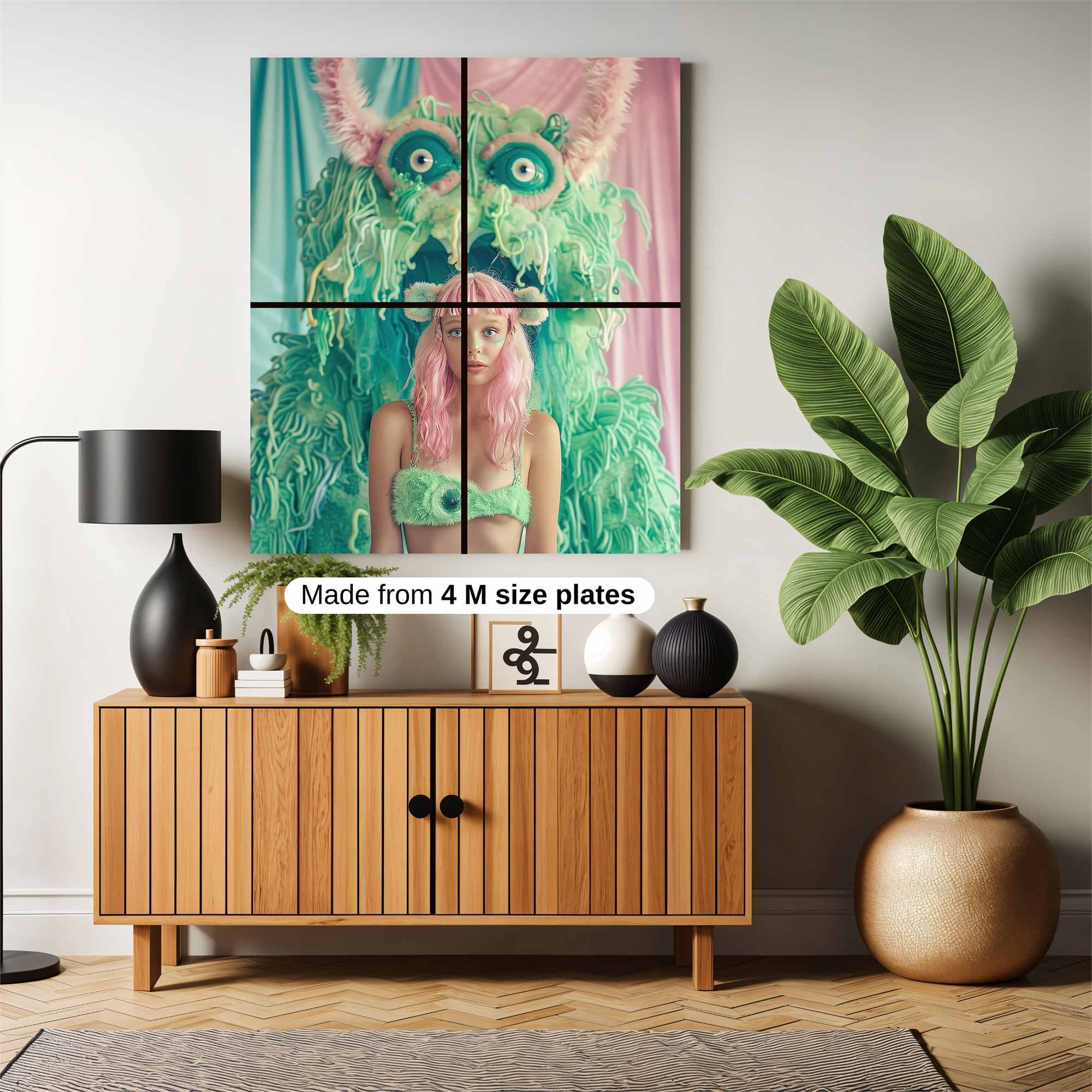 Monster Whimsy Safe Wall Magnetic / M