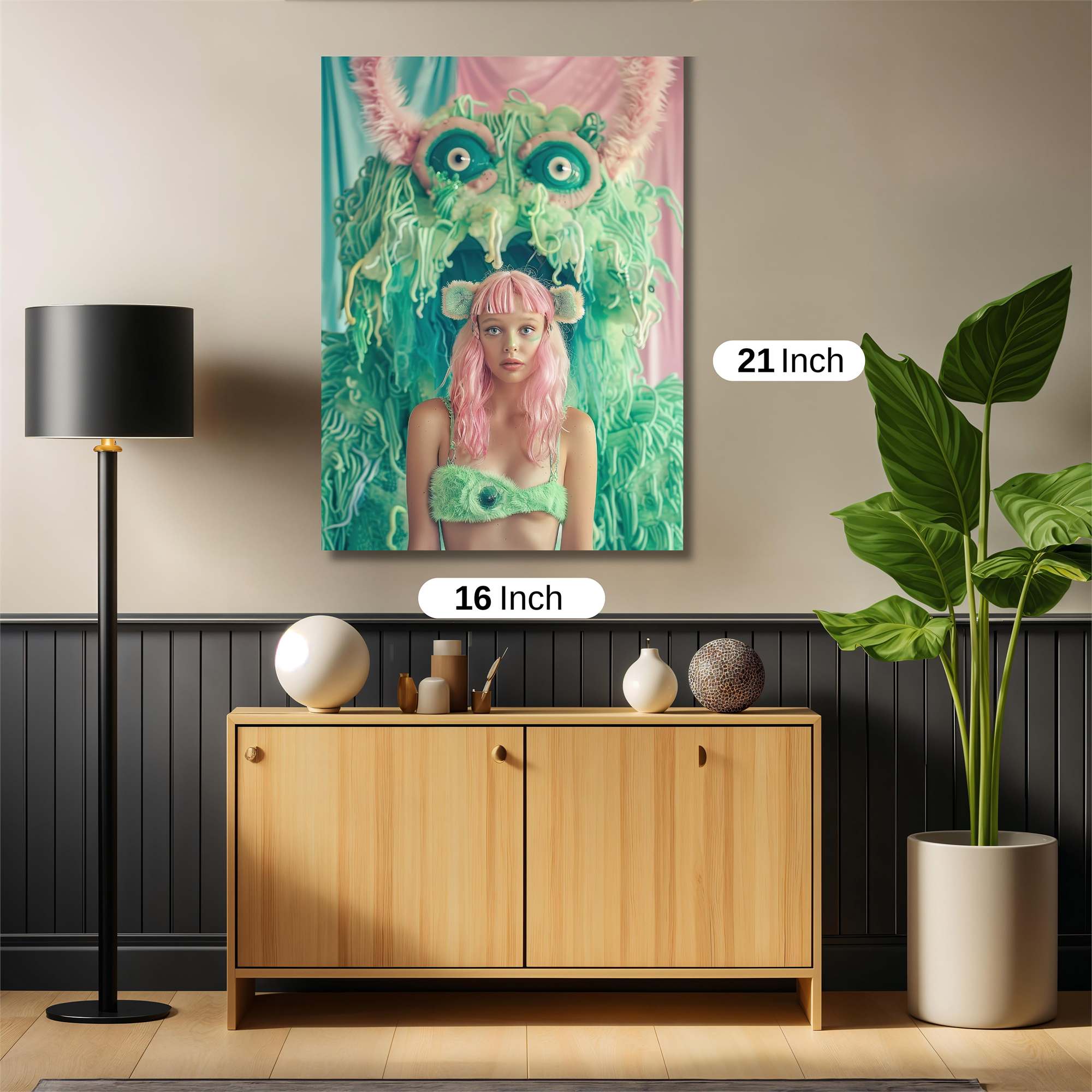 Monster Whimsy Safe Wall Magnetic / M