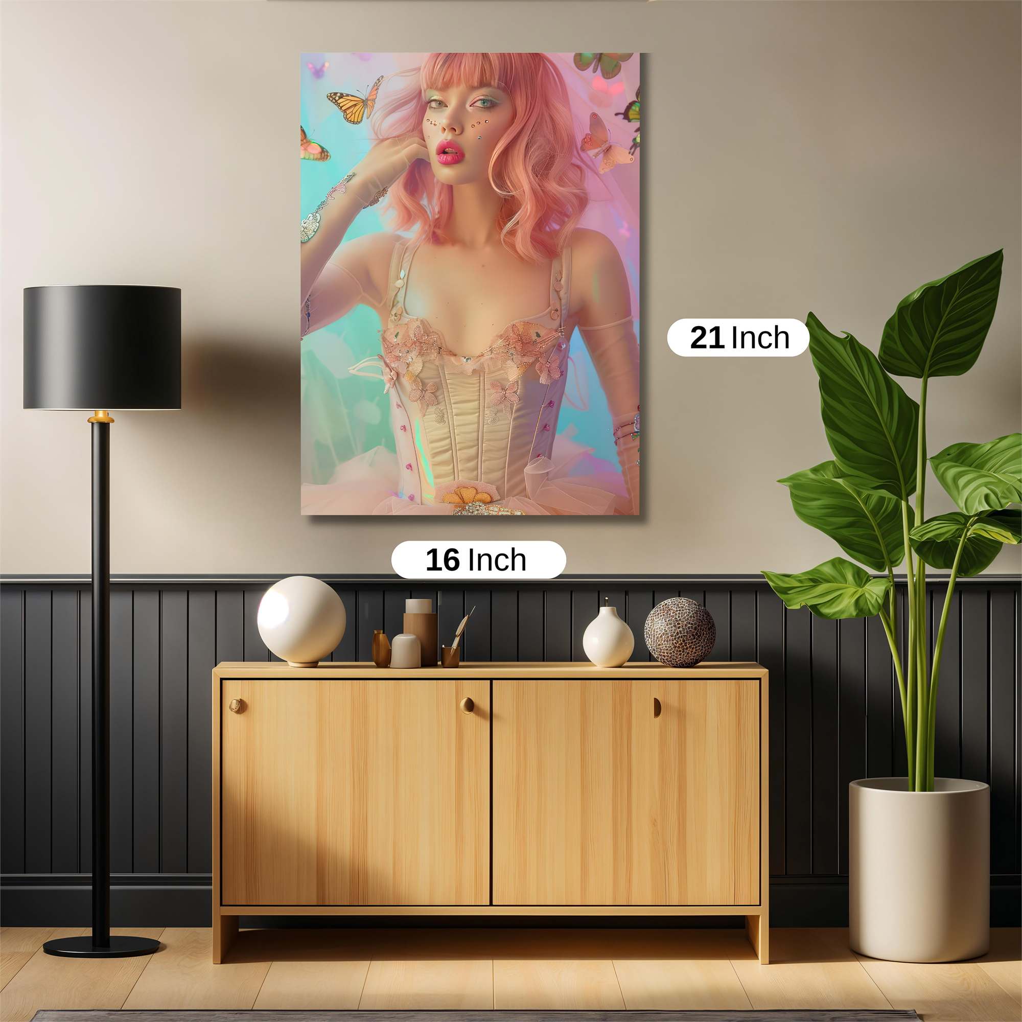Butterfly Dream Safe Wall Magnetic / M