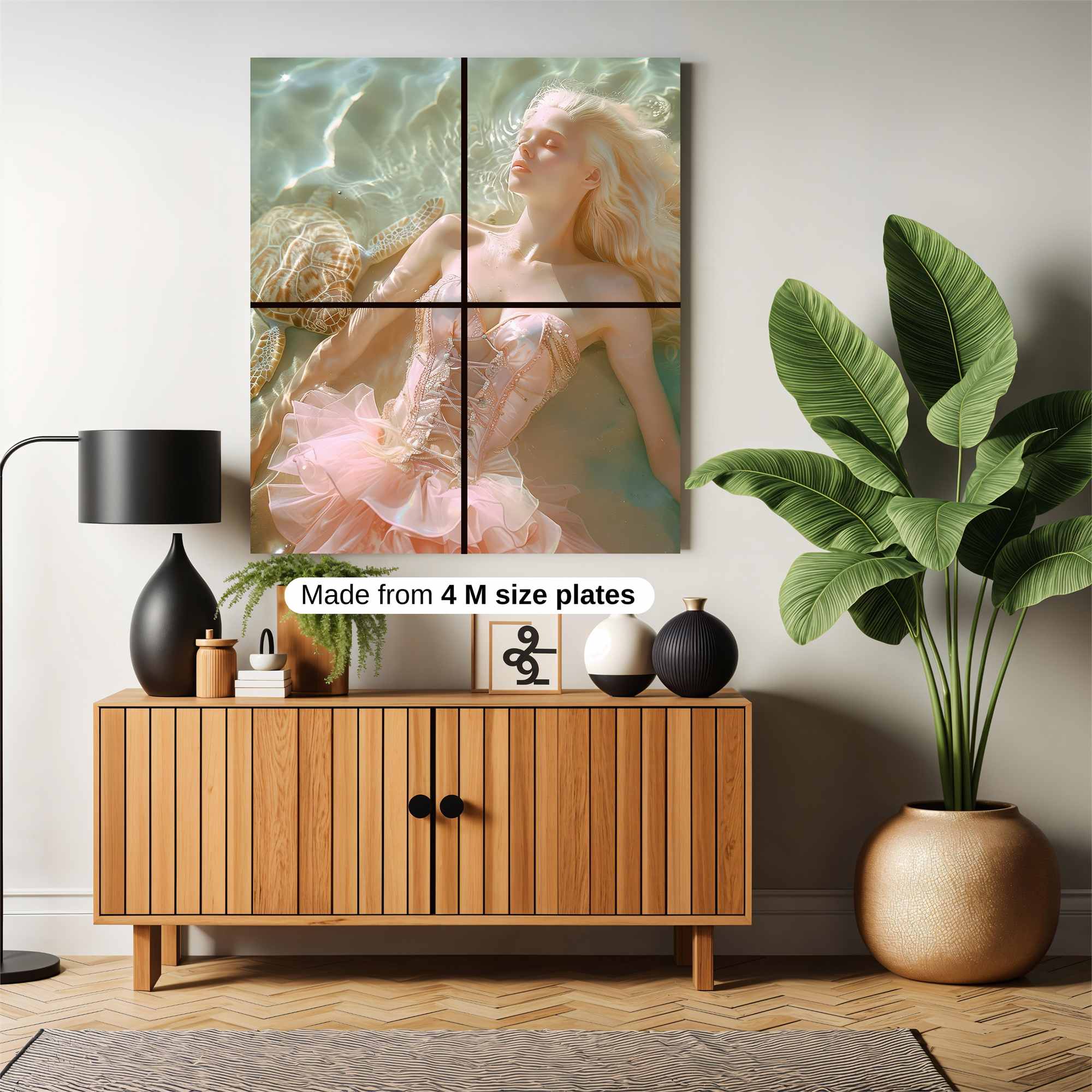Serene Mermaid Safe Wall Magnetic / M