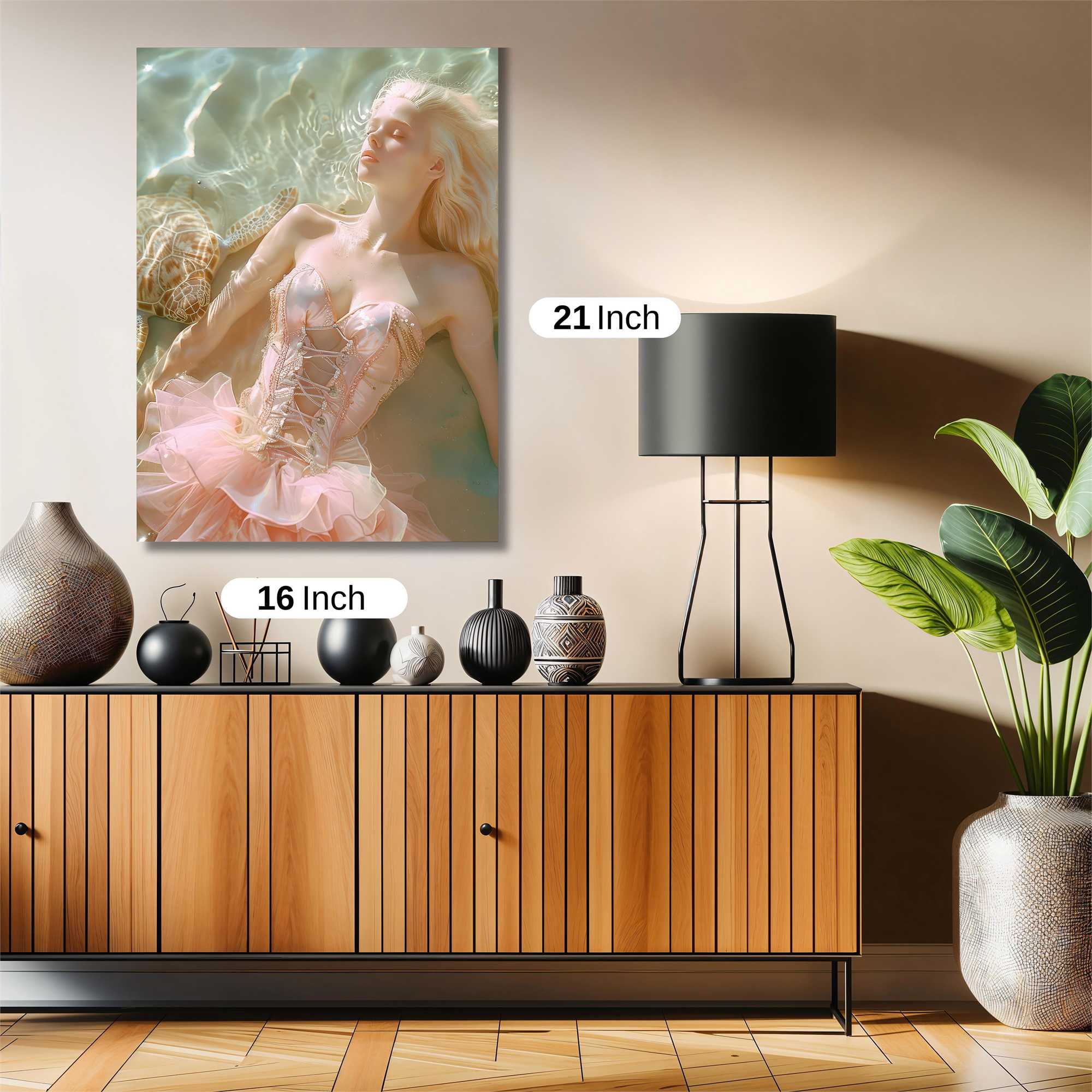 Serene Mermaid Safe Wall Magnetic / M