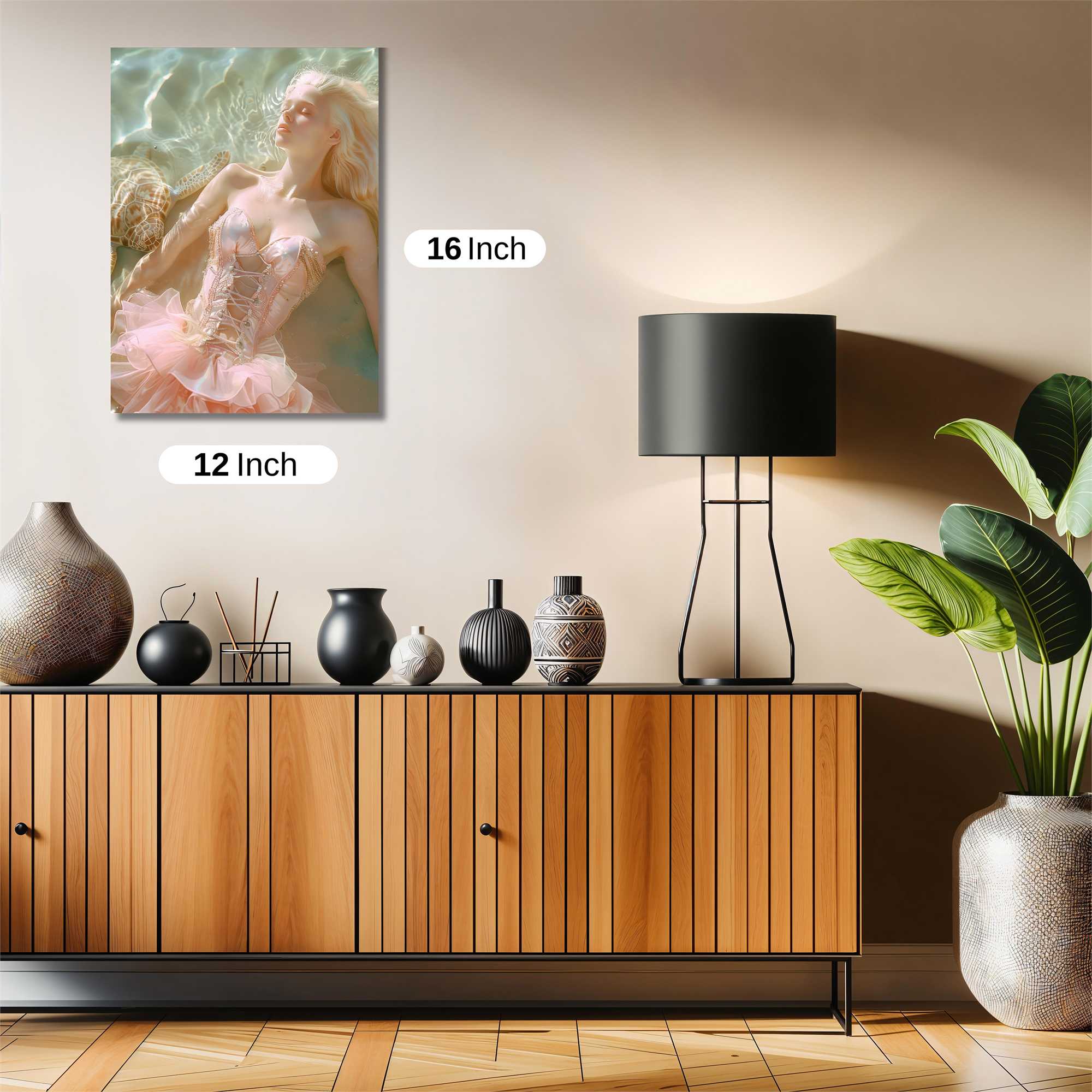 Serene Mermaid Safe Wall Magnetic / M